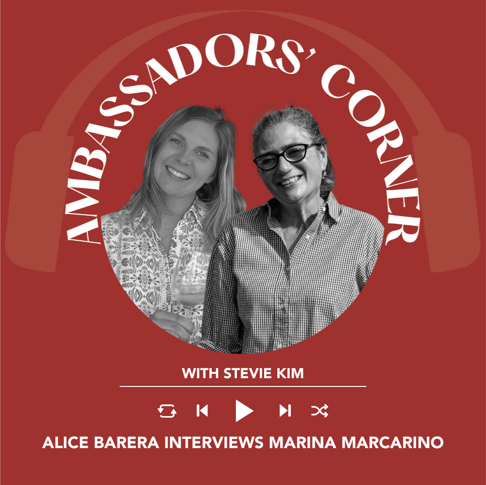 Alice Barera interviews Marina Marcarino | Clubhouse Ambassadors’ Corner