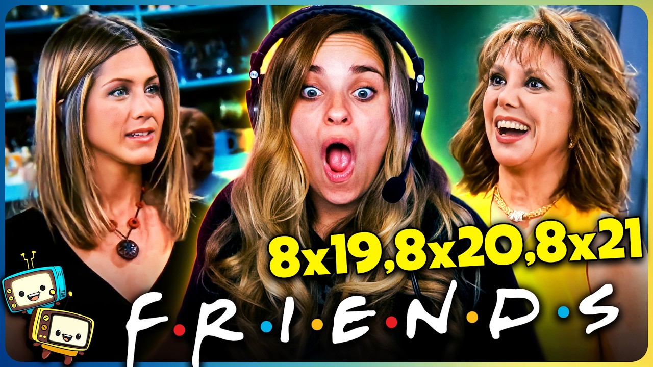 FRIENDS (2001) Season 8 Episodes 8x19, 8x20 & 8x21 Reaction! | First Time Watch! episode artwork
