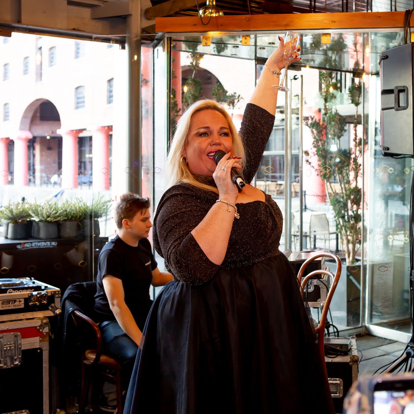 Comedian and actress Lindzi Germain on how she's laughed her way through the lockdown