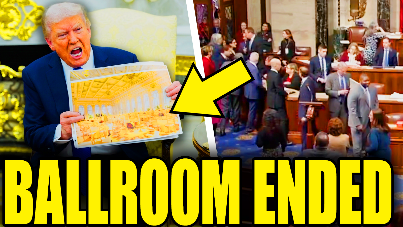 Trump Declares Emergency Power As Congress Ends His Ballroom episode artwork