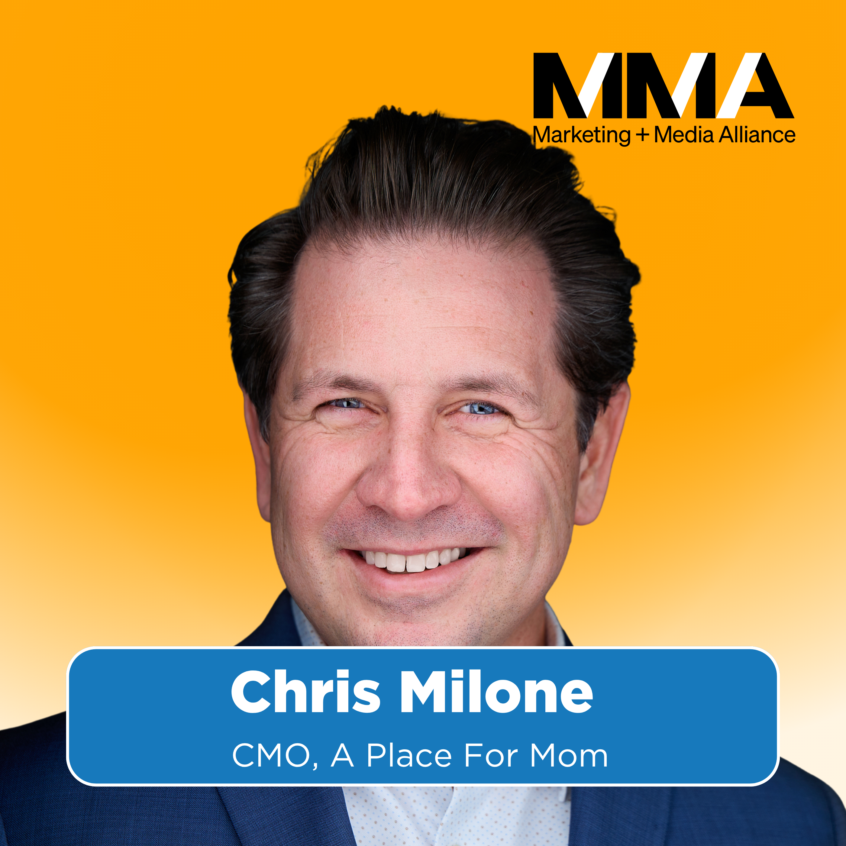 The CMO as a Strategic Thought Partner | Chris Milone, A Place For Mom episode artwork