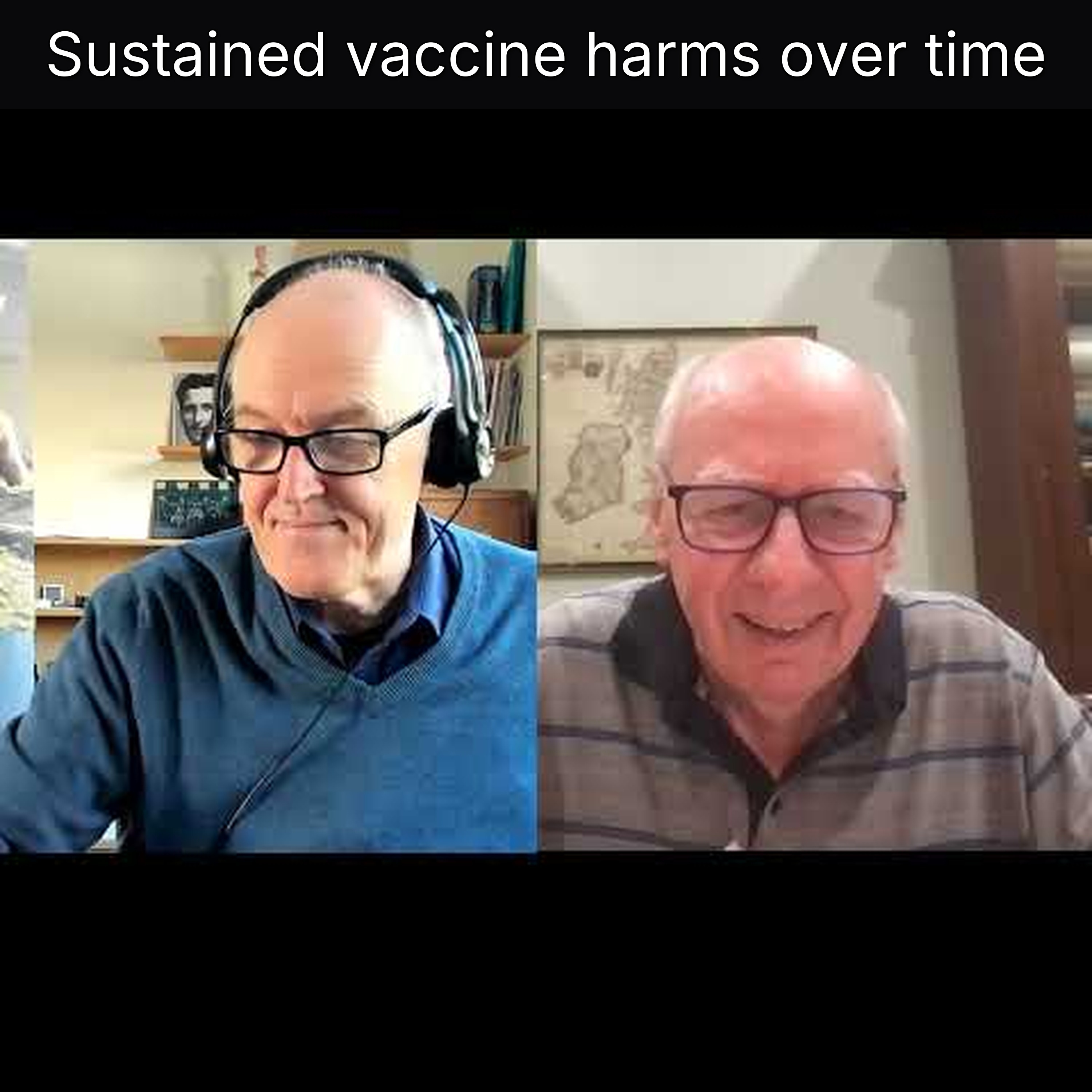 Sustained vaccine harms over time