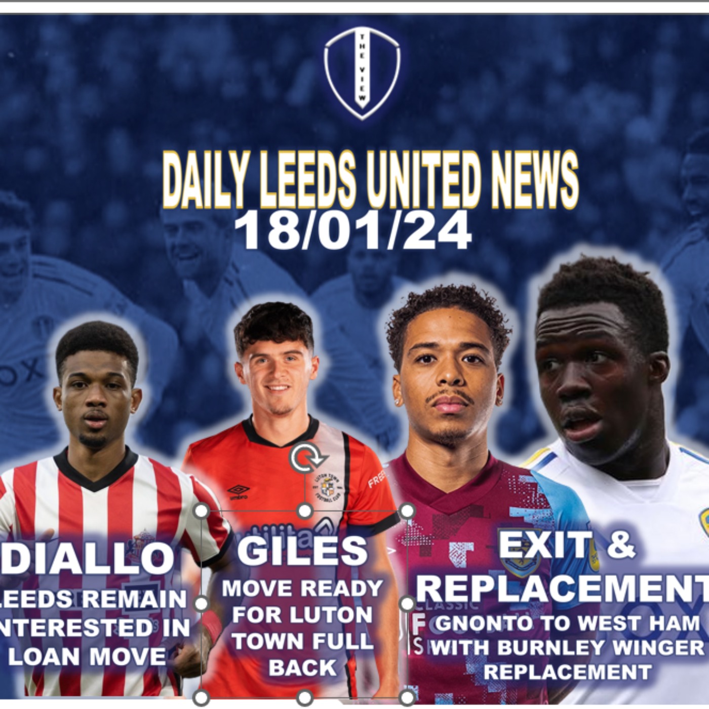 Leeds United Daily News 18th Jan