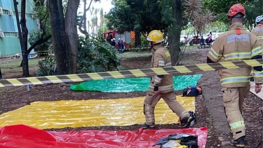 Prédio do Ministério dos Povos Indígenas é evacuado após princípio de incêndio Prédio do Ministério dos Povos Indígenas é evacuado após princípio de incêndio