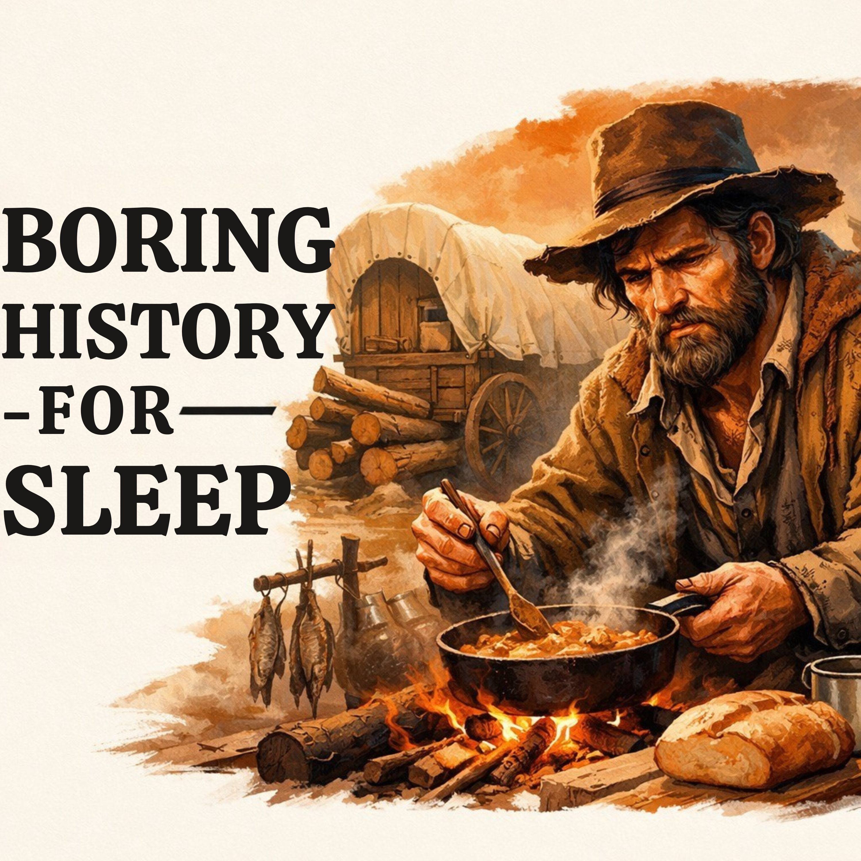 What Early Pioneers Ate To Survive The Old West | Boring History For Sleep