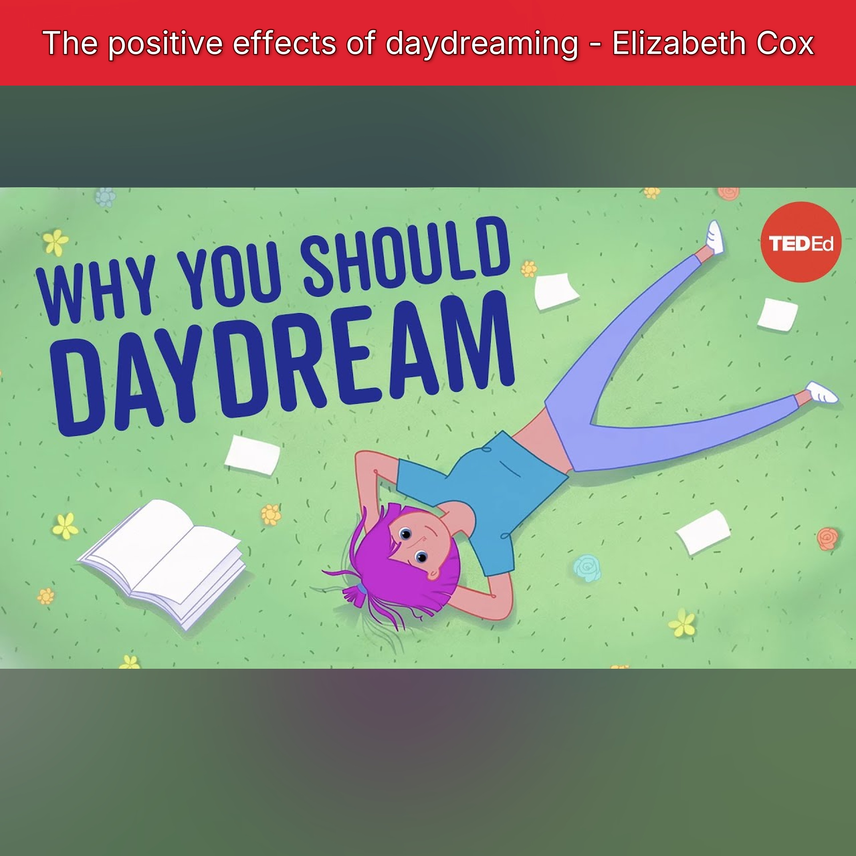 The positive effects of daydreaming - Elizabeth Cox episode artwork