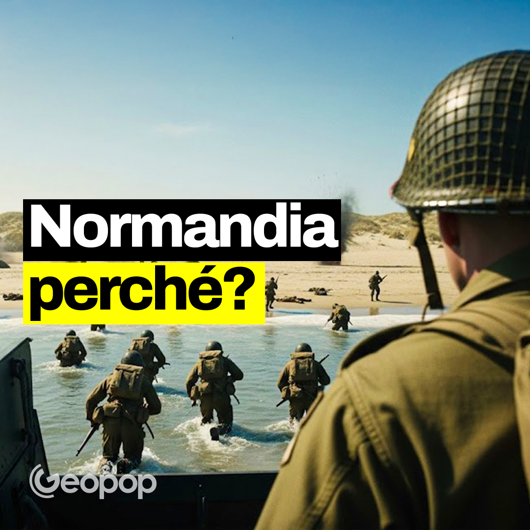 278 - Perché lo sbarco in Normandia avvenne su quella spiaggia? Gli aspetti tecnici dell'attacco anfibio