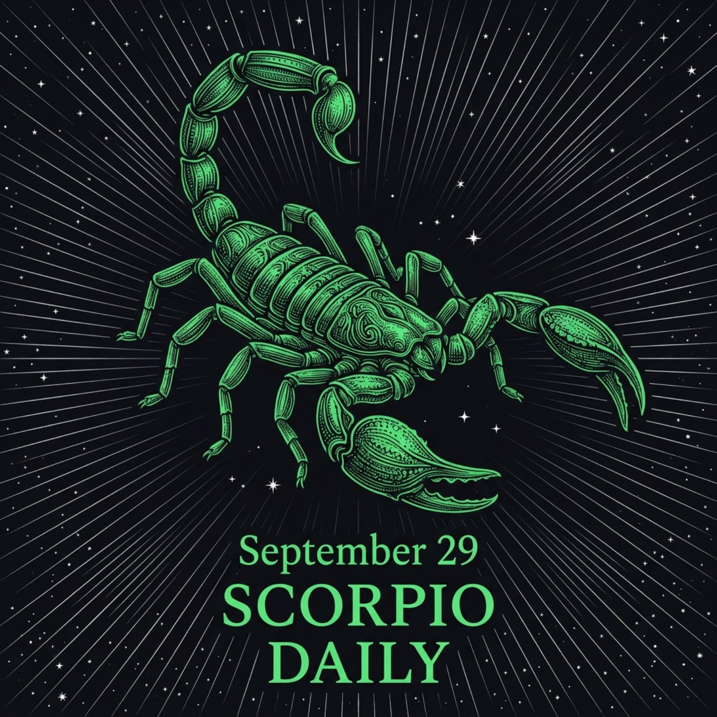 Tuesday, September 29, 2026 Scorpio Horoscope Today