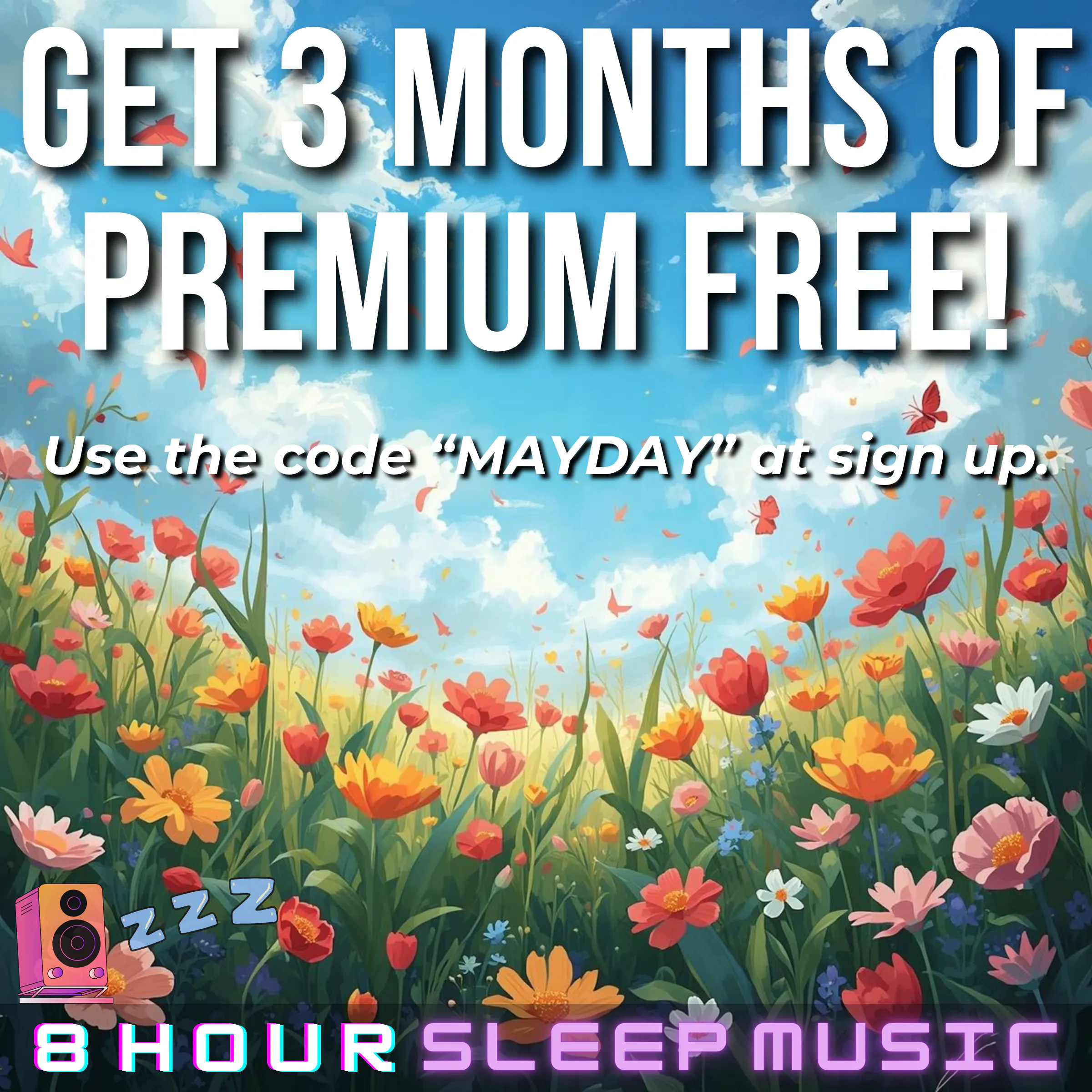π GET 3 MONTHS FREE of 8 Hour Sleep Music Premium | Get the Friday Night Bonus Episode! Use code "MAYDAY" at sign up π»πΌπ· episode artwork