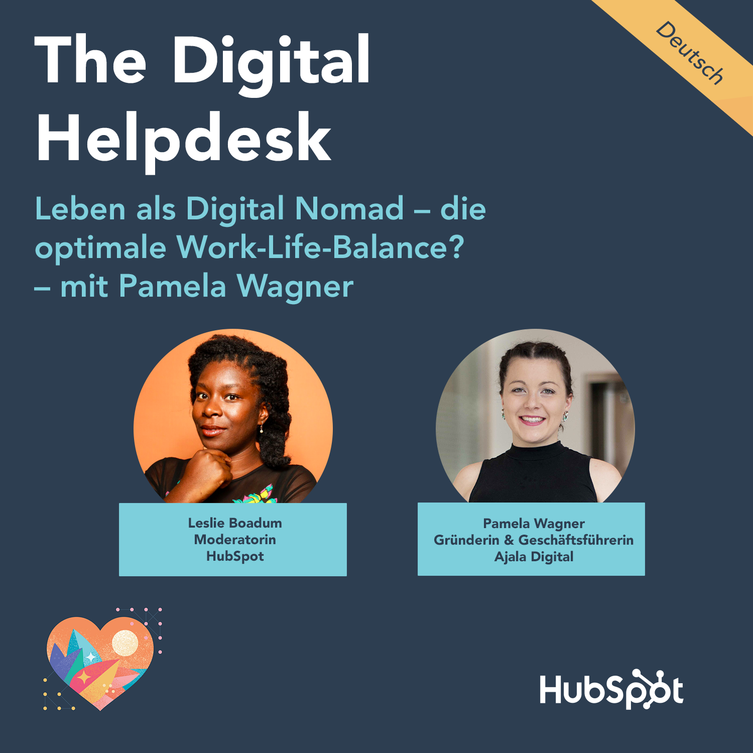 #121 Leben als Digital Nomad – die optimale Work-Life-Balance? mit Pamela Wagner episode artwork