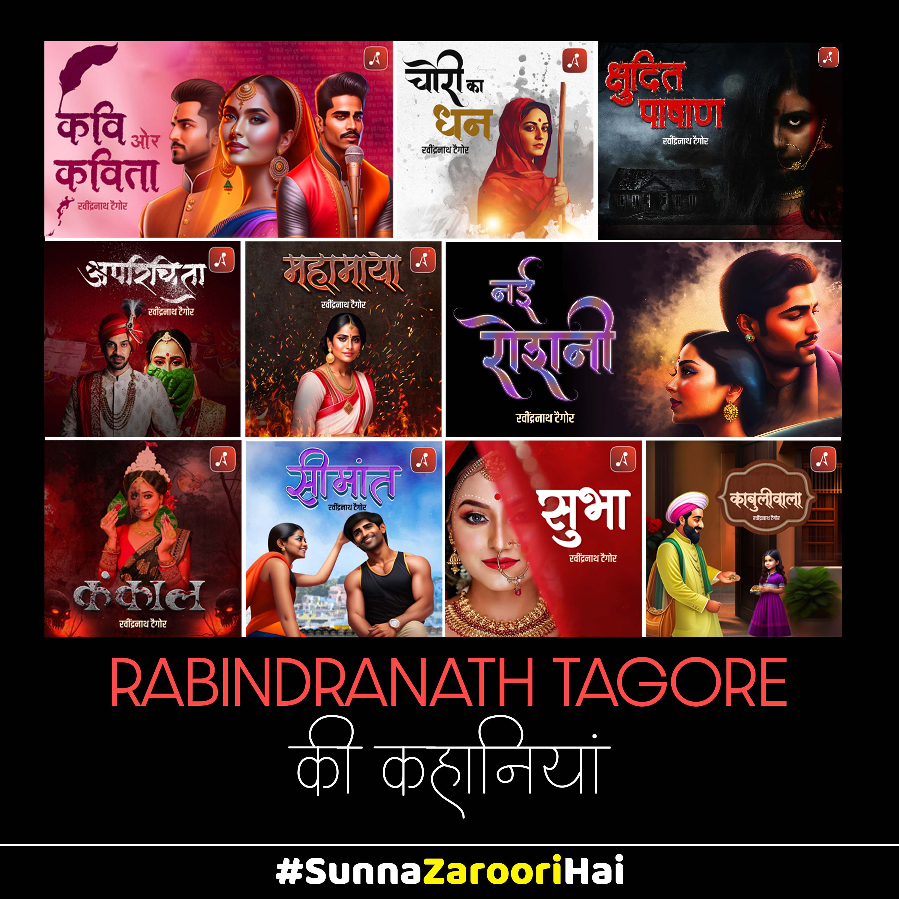 Rabindranath Tagore Ki Kahaniyan (रबीन्द्रनाथ टैगोर की कहानियां)