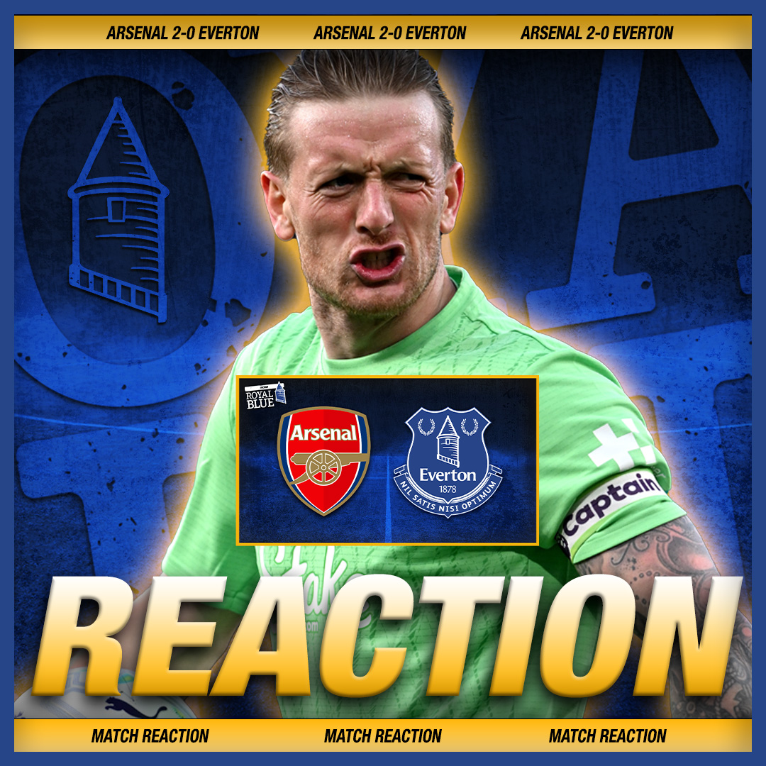 PICKFORD ERROR COSTS BLUES! | Arsenal 2-0 Everton Reaction