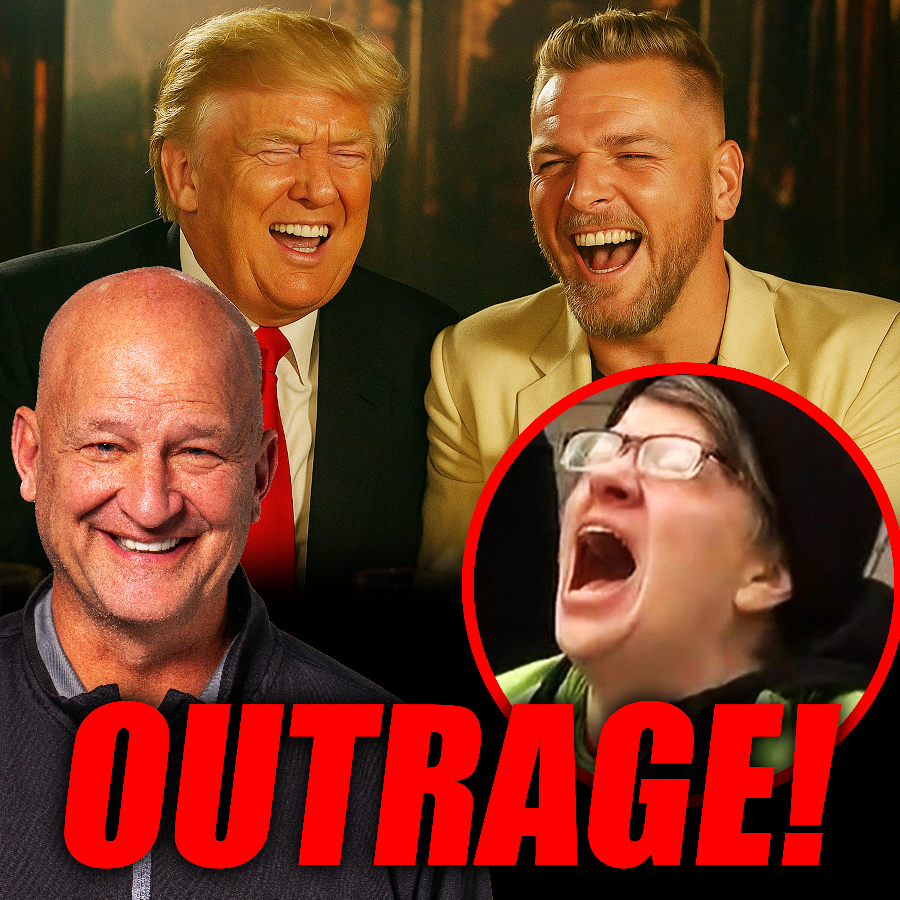 Liberals Melt Down Over Pat McAfee Interviewing President Trump On ESPN + Ryan Hollins | episode artwork