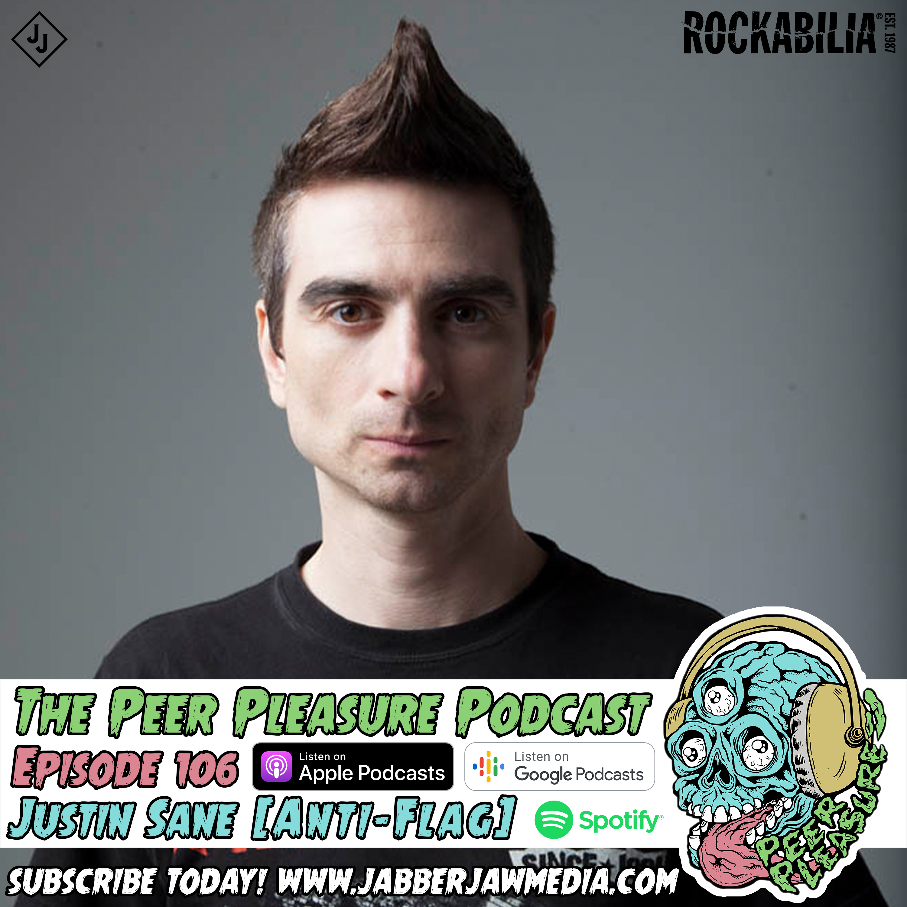 Justin Sane (Anti-Flag) episode artwork