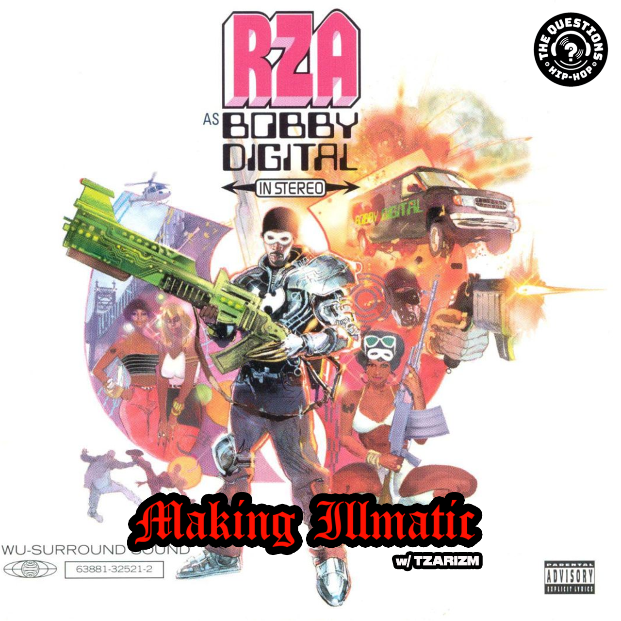 Making Illmatic - RZA 'Bobby Digital In Stereo' w/ TzariZM