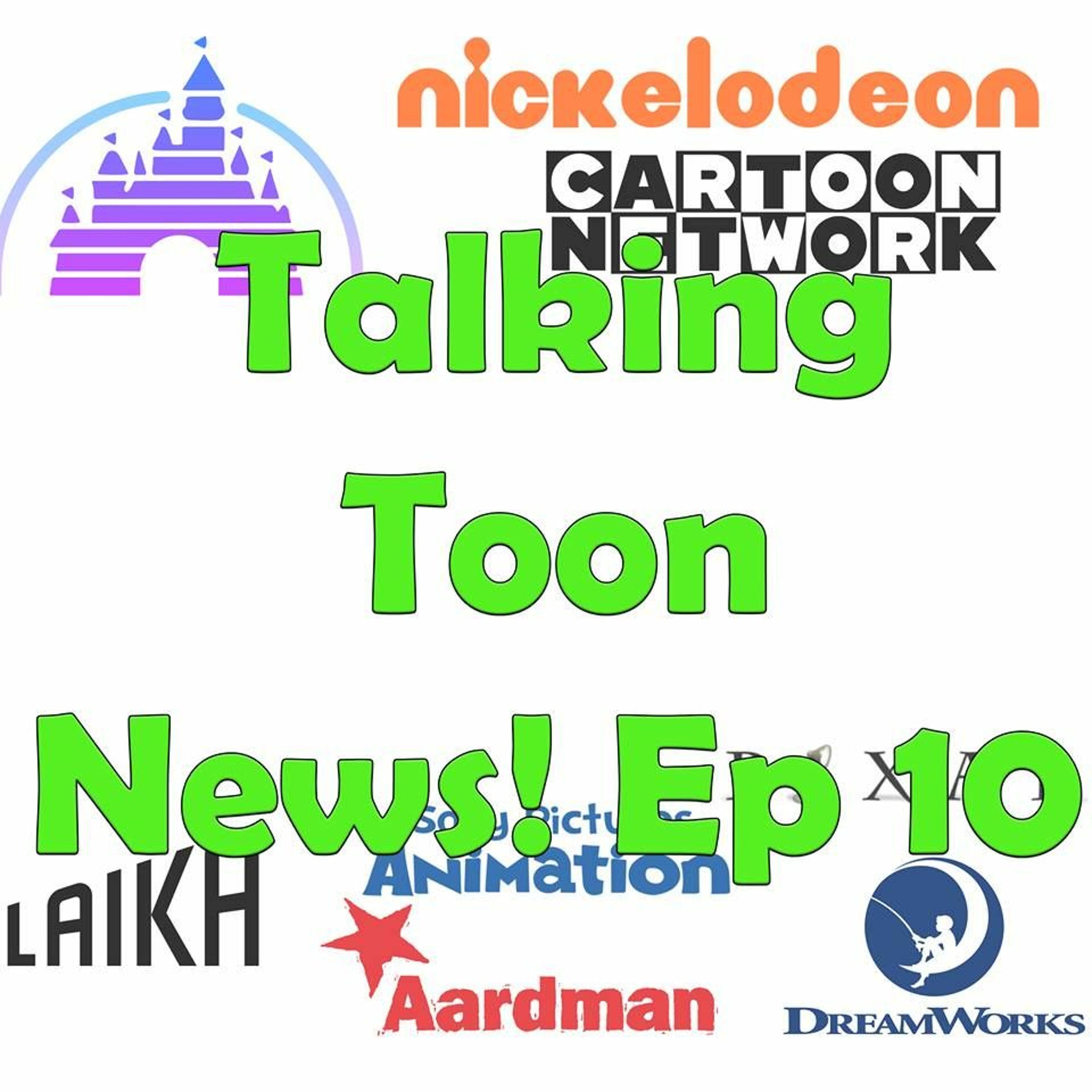 Talking Toon News Ep 10 (Alien News Desk, RIP Stephen Hillenburg, box office etc) episode artwork