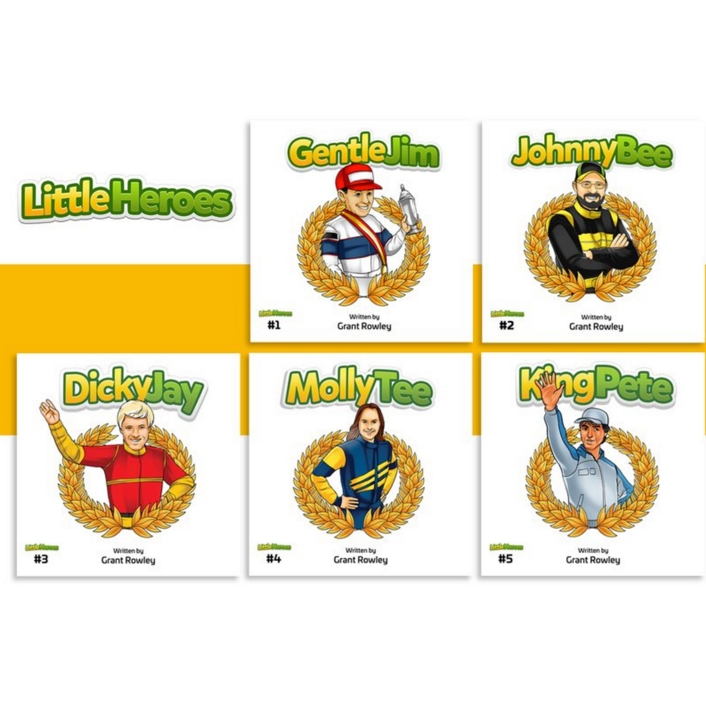 Inside the creation of the 'Little Heroes' kids book series episode artwork