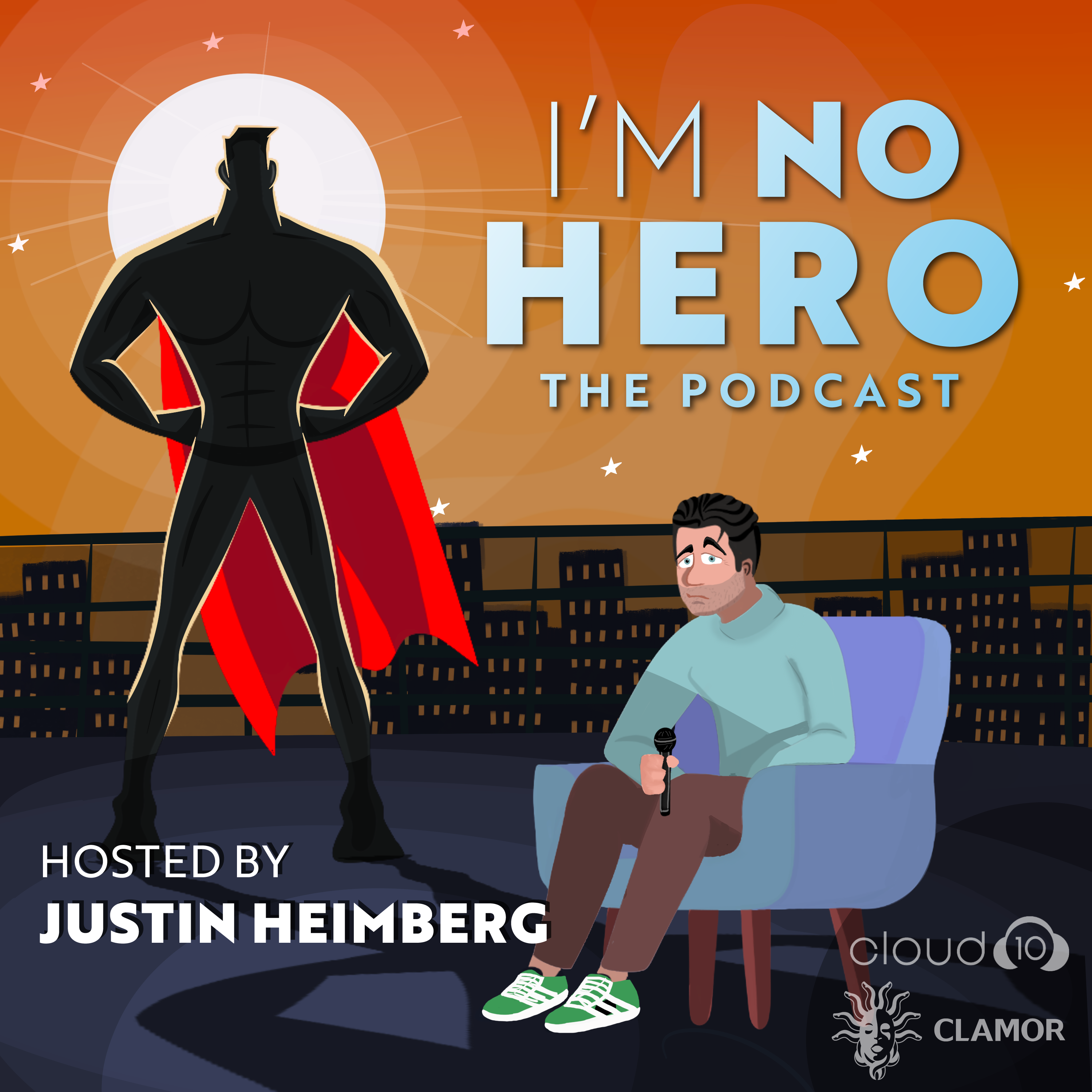 I'm No Hero podcast artwork