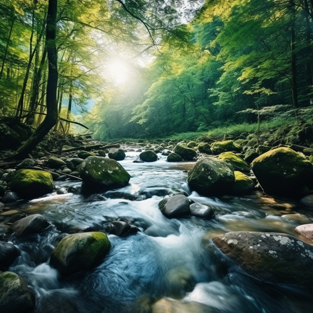 Relaxing River Stream Sounds for Ultimate Stress Relief