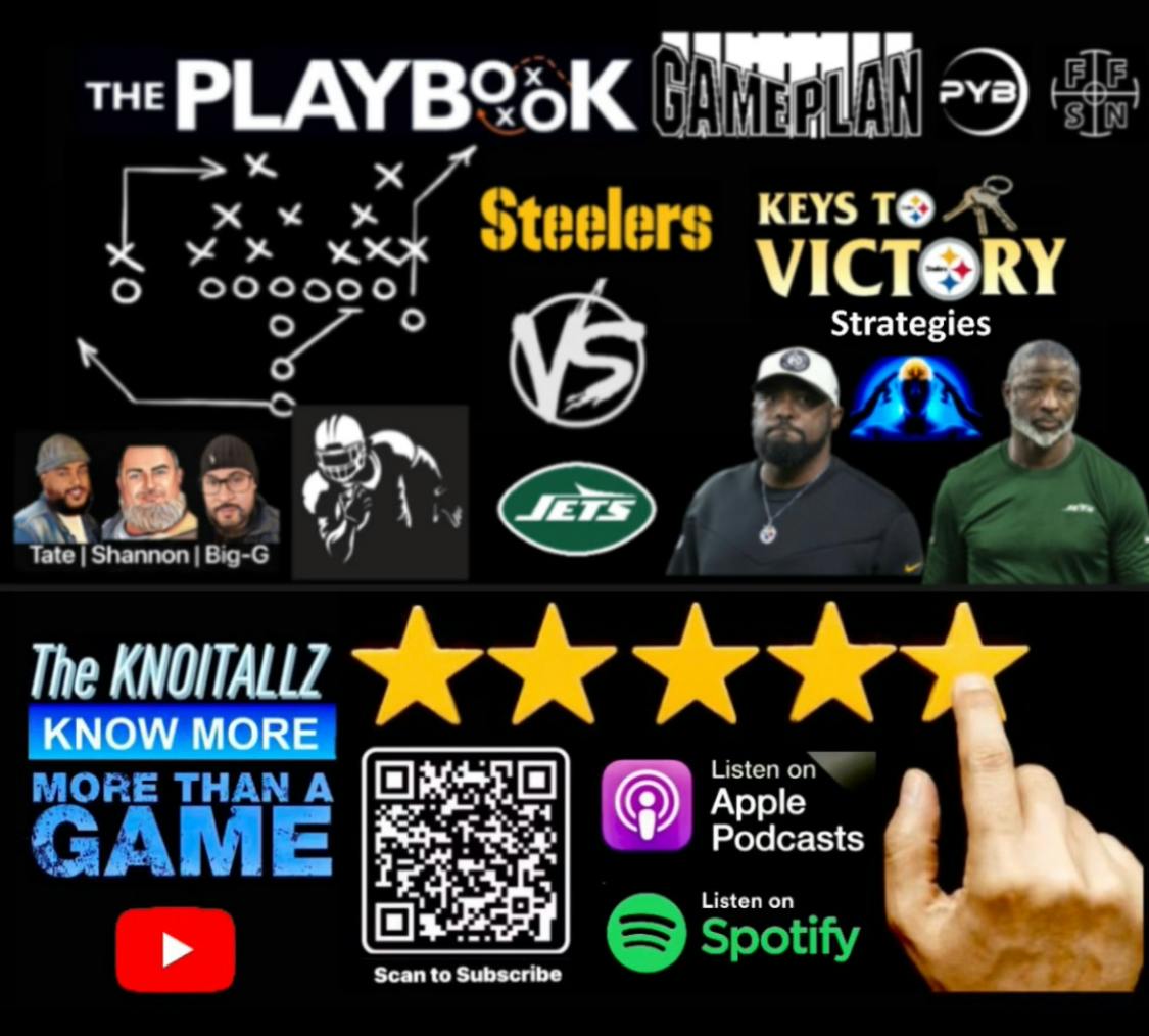 Pump Your Brakes: Playbook Game Plan Inside the minds of Mike Tomlin & Aaron Glenn