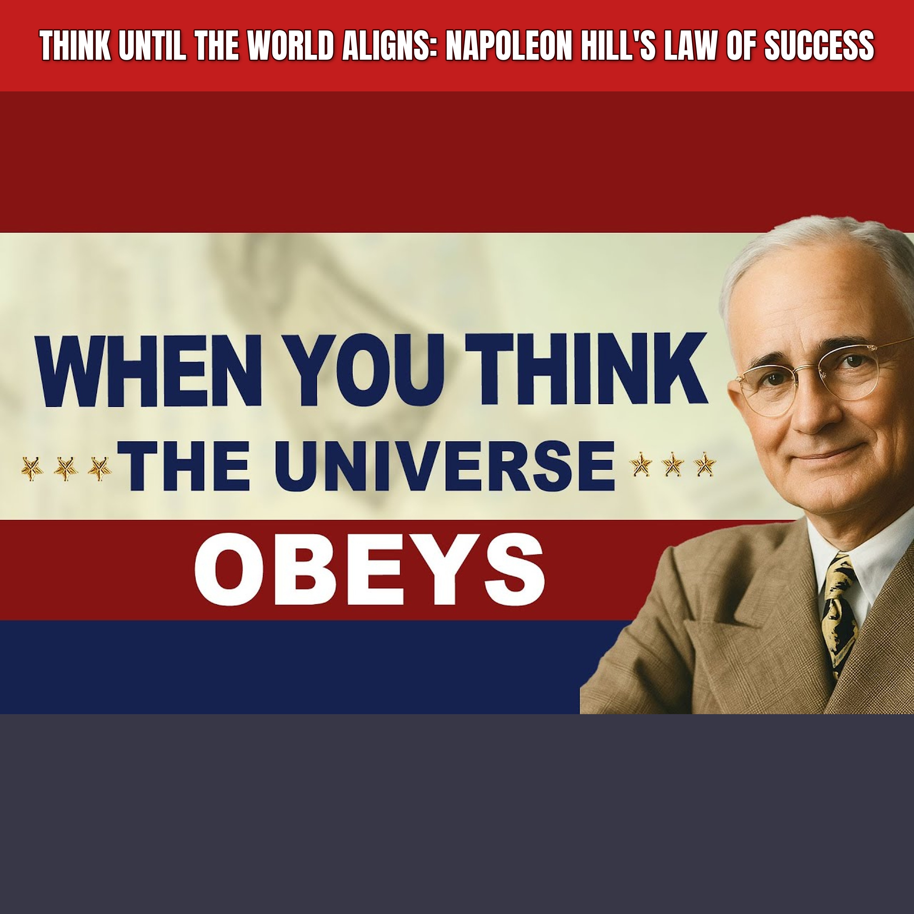 Think Until the World Aligns: Napoleon Hill's Law of Success episode artwork