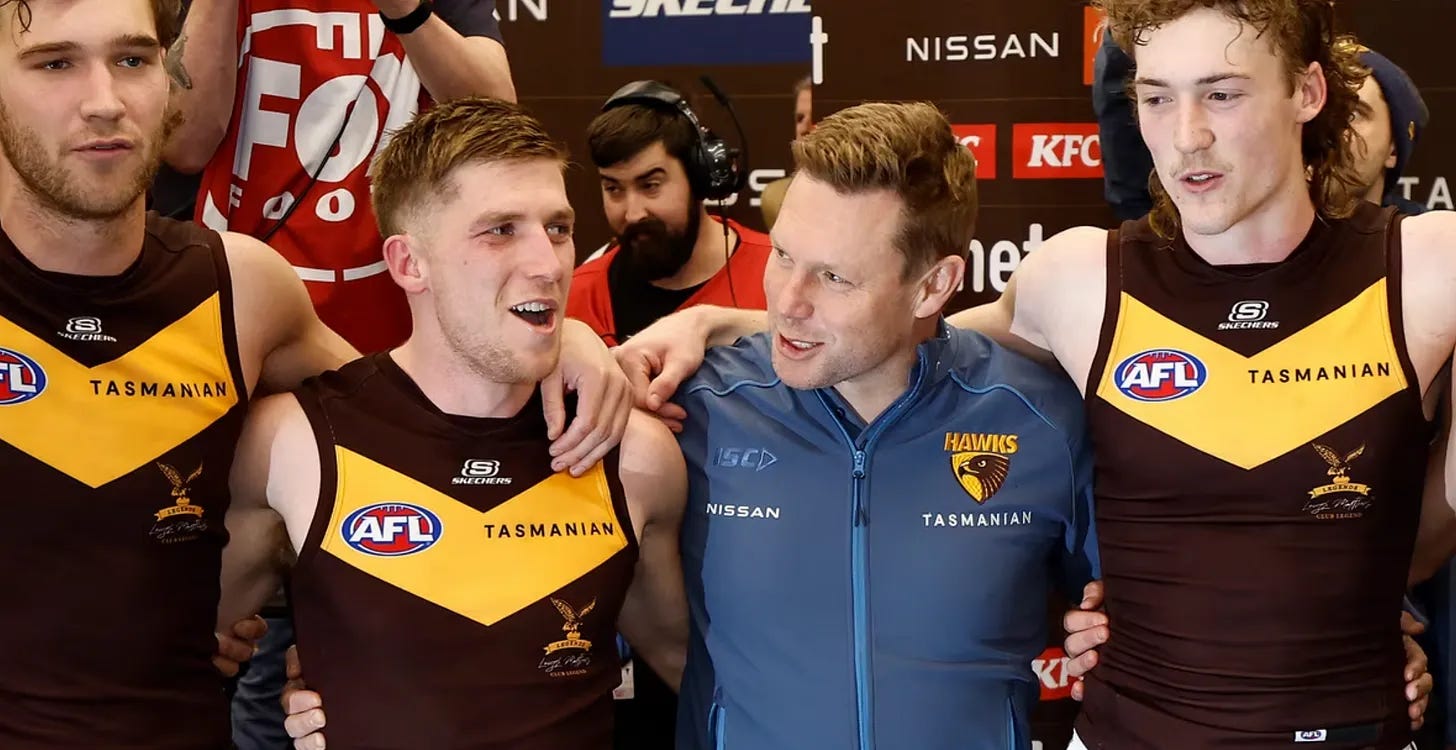 Player Ratings: Hawks vs Roos (R18) episode artwork