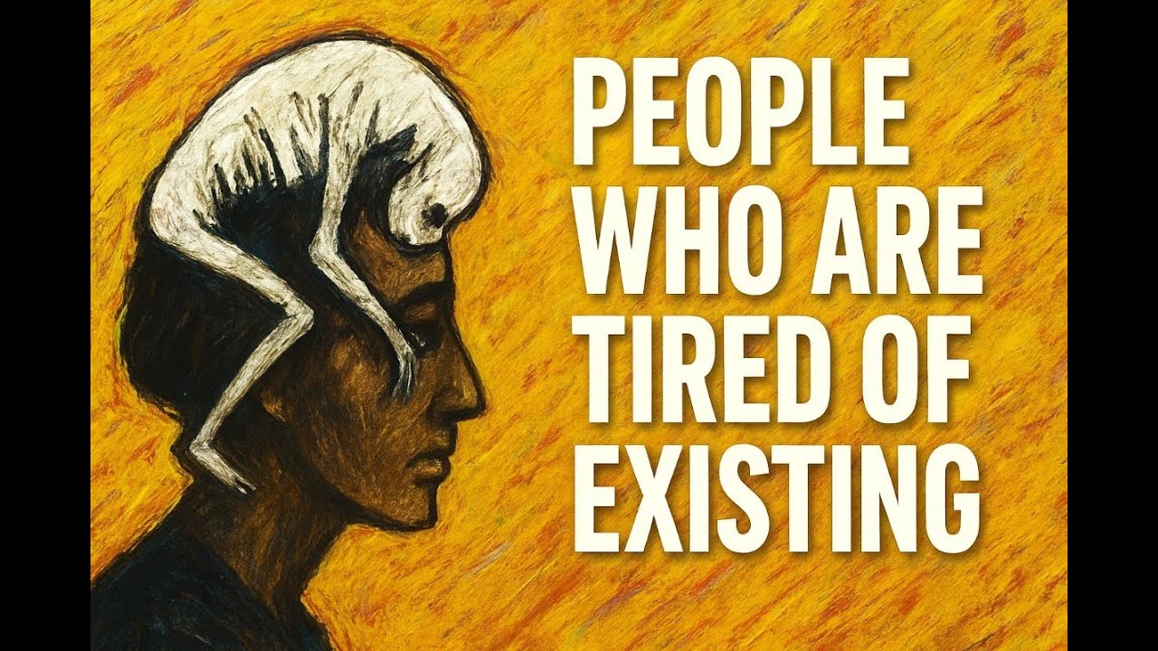 The Psychology of People Who Are Tired of Existing