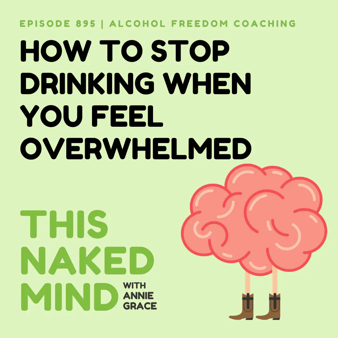 How To Stop Drinking When You Feel Overwhelmed | Alcohol Freedom Coaching | EP 895 How To Stop Drinking When You Feel Overwhelmed | Alcohol Freedom Coaching | EP 895