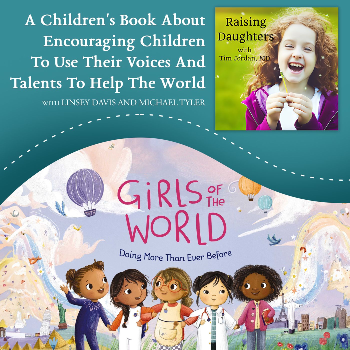 A Children's Book About Encouraging Children To Use Their Voices And Talents To Help The World With Linsey Davis And Michael Tyler episode artwork