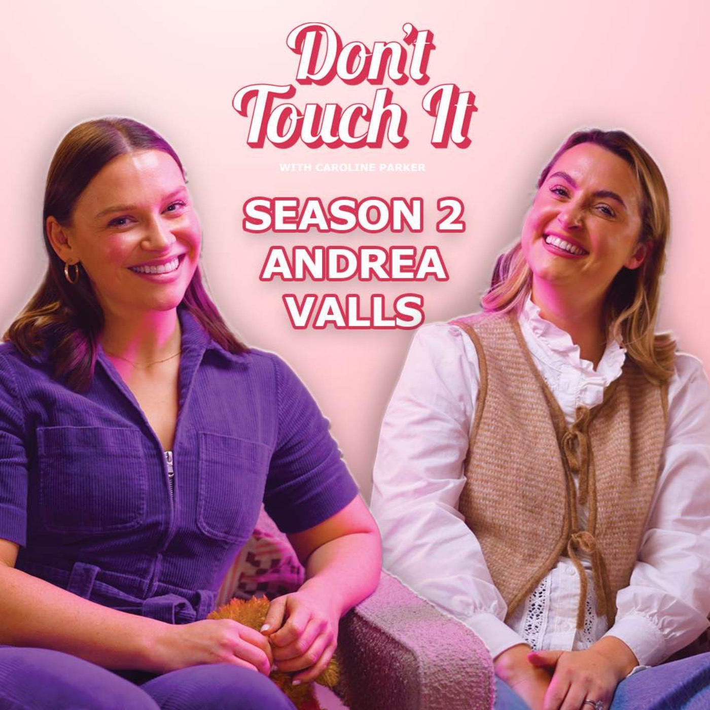 S2 Ep 2: Waffle the wonder dog, Weird DMs and Working in TV – Don’t Touch It | Andrea Vallls episode artwork