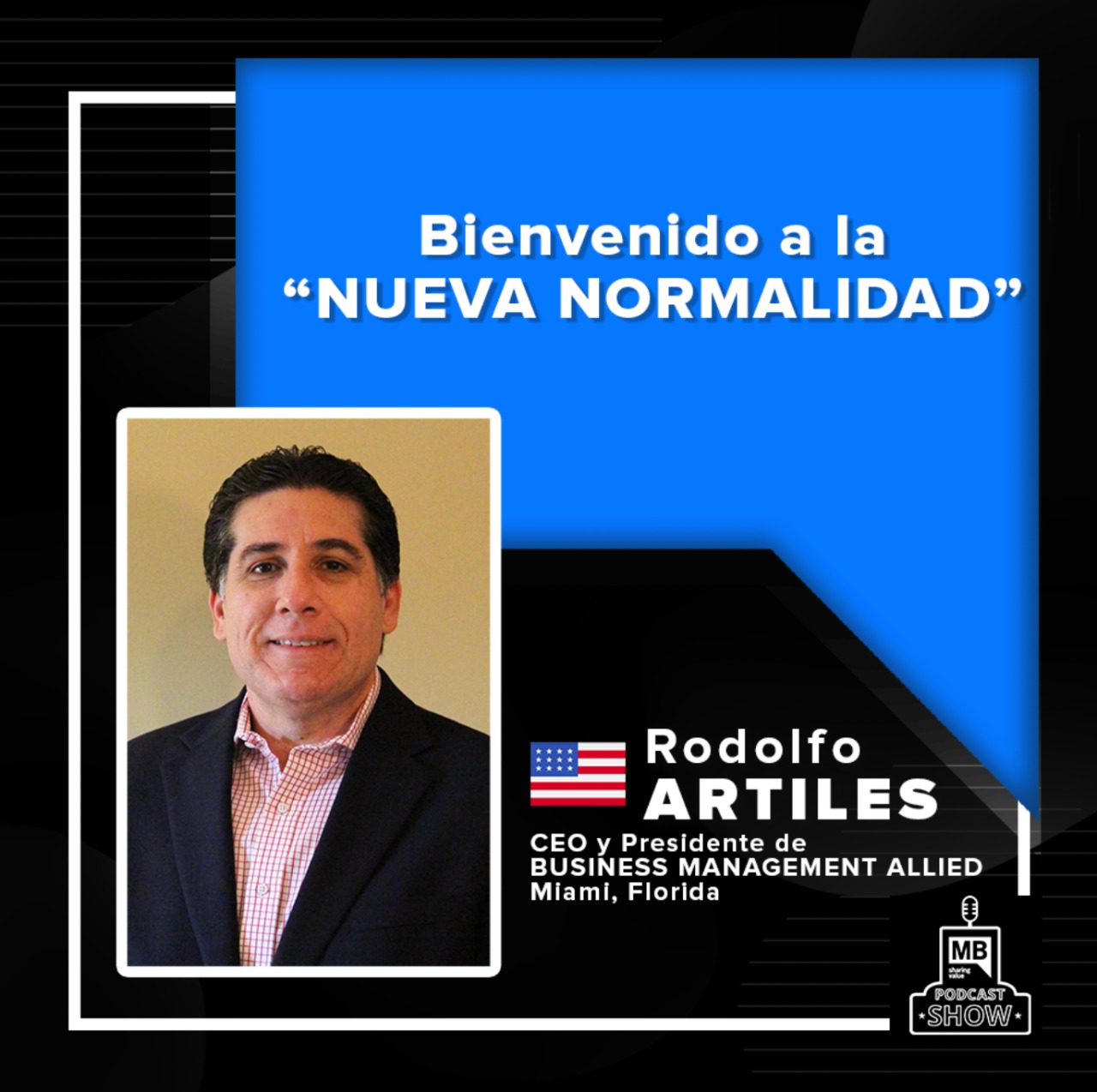 Radio Tuesday #88 - Bienvenido al Nuevo Normal con Rodolfo Artiles - Business Management Allied / MBPodcast Show Radio Infinita episode artwork