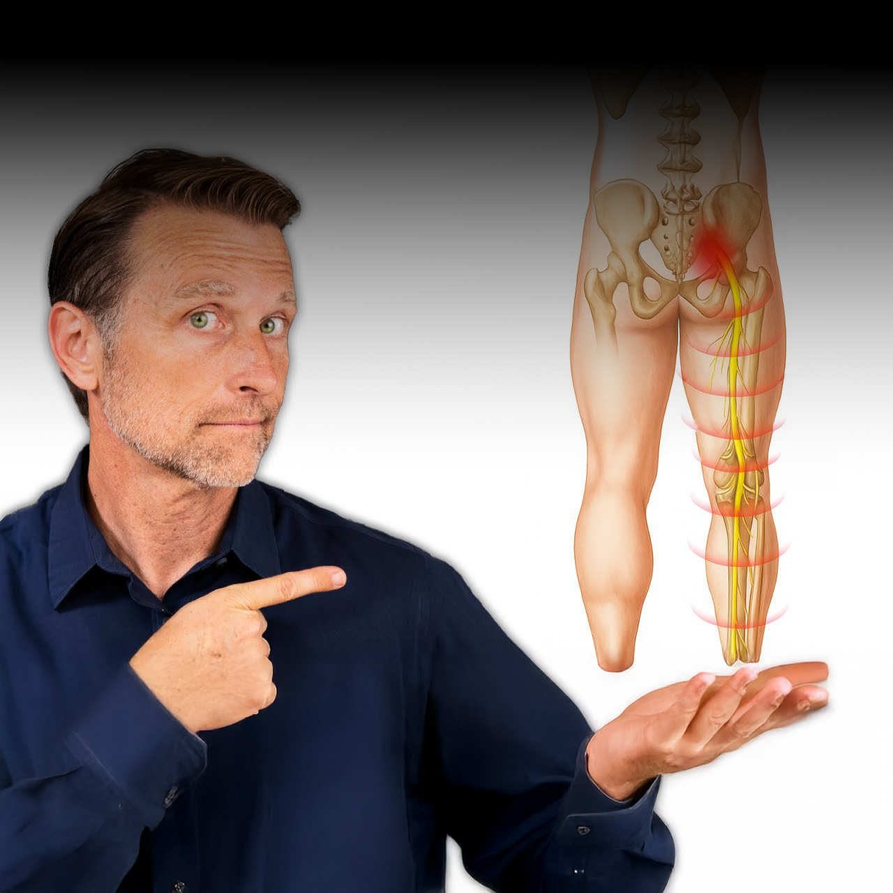 STOP Sciatica & Back Pain FAST - Dr. Berg Explains