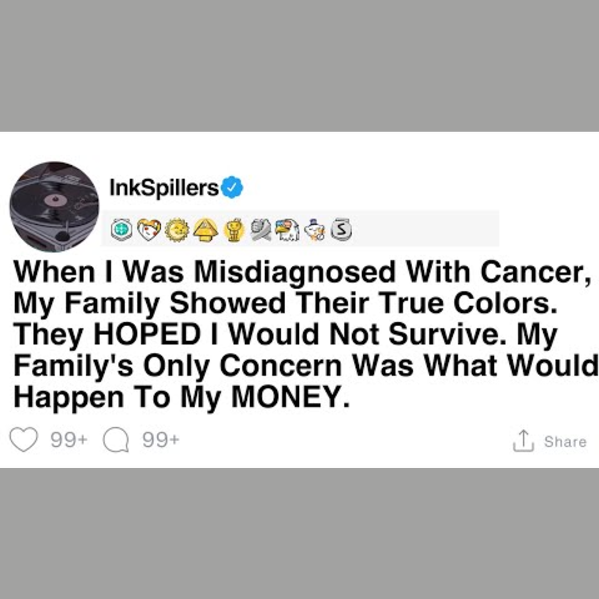 My Family's Reaction to My Cancer Misdiagnosis