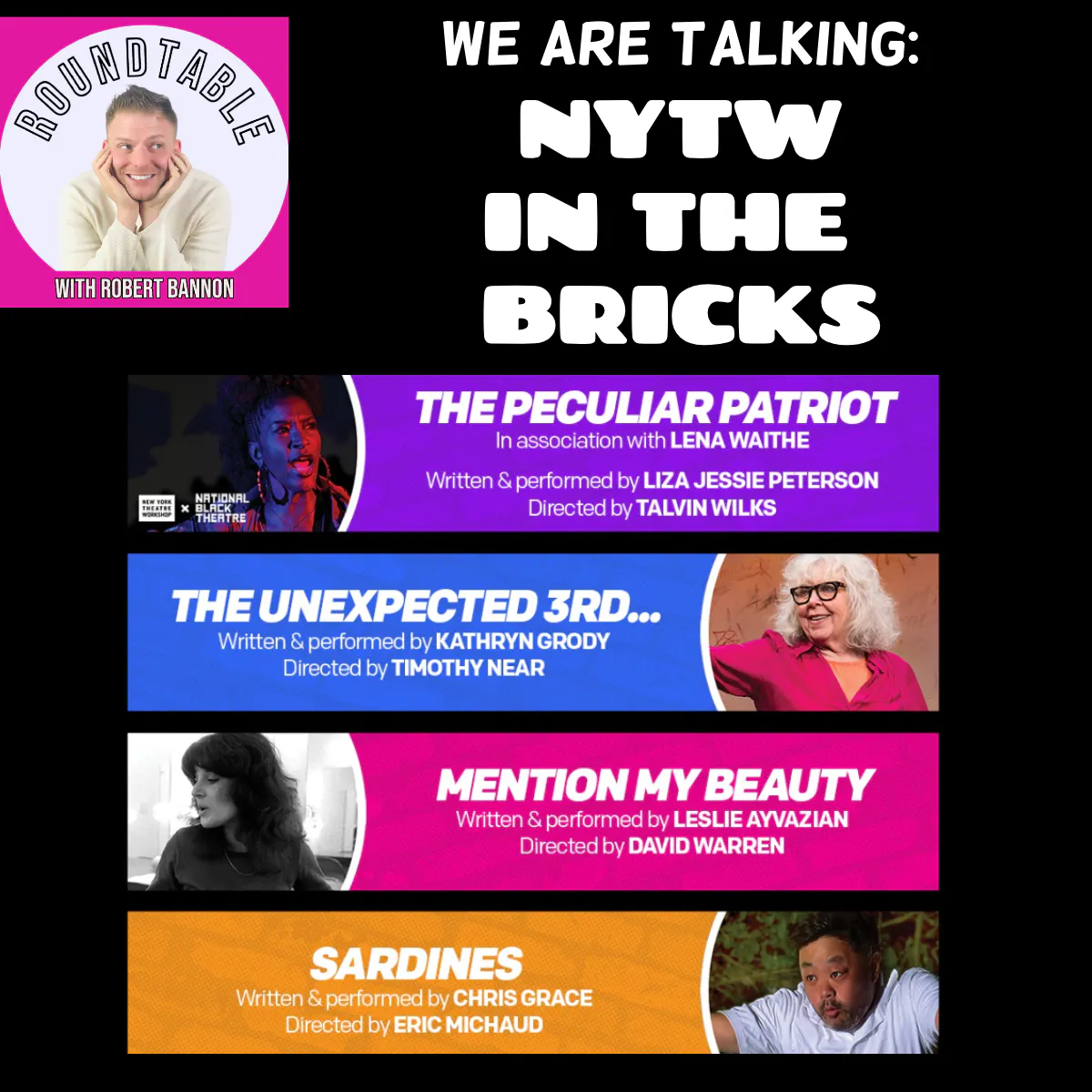 NYTW “In The Bricks” — Powerful Voices Take Center Stage! episode artwork
