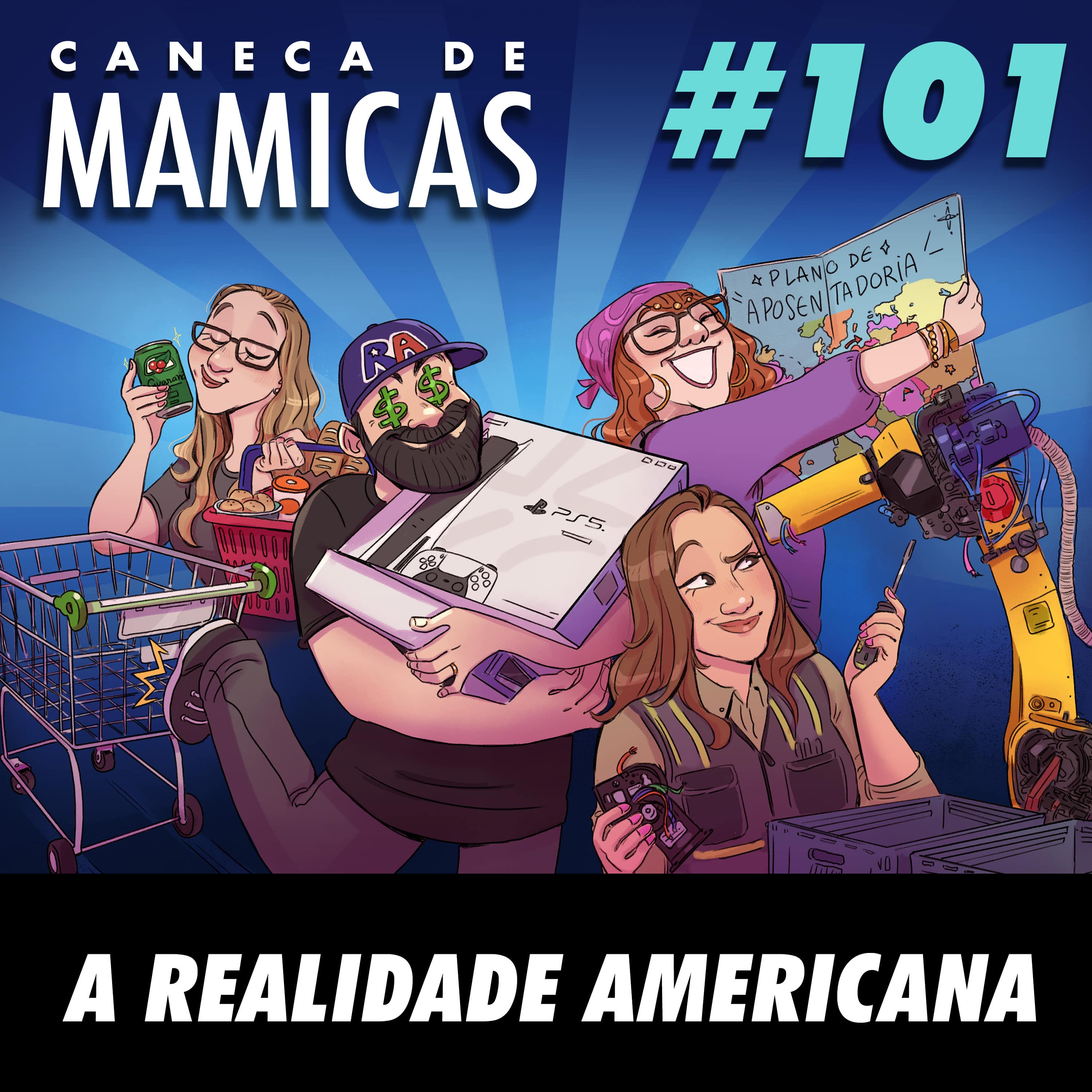 Caneca de Mamicas 101 - A realidade americana episode artwork