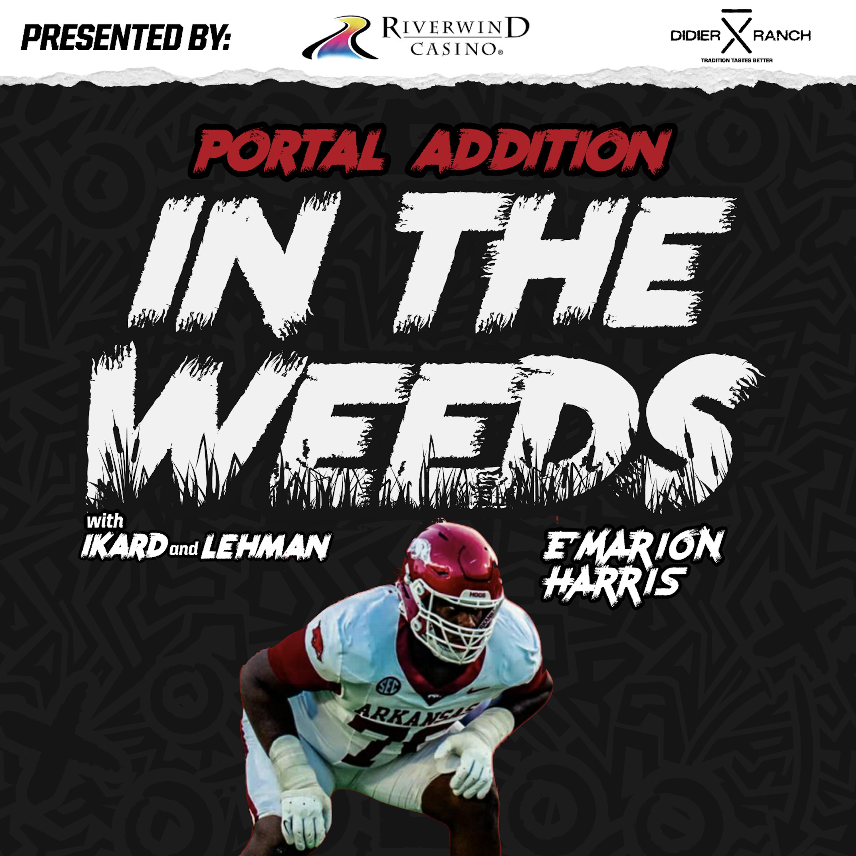 "In the Weeds": OU Football Offensive Tackle Transfer E'Marion Harris