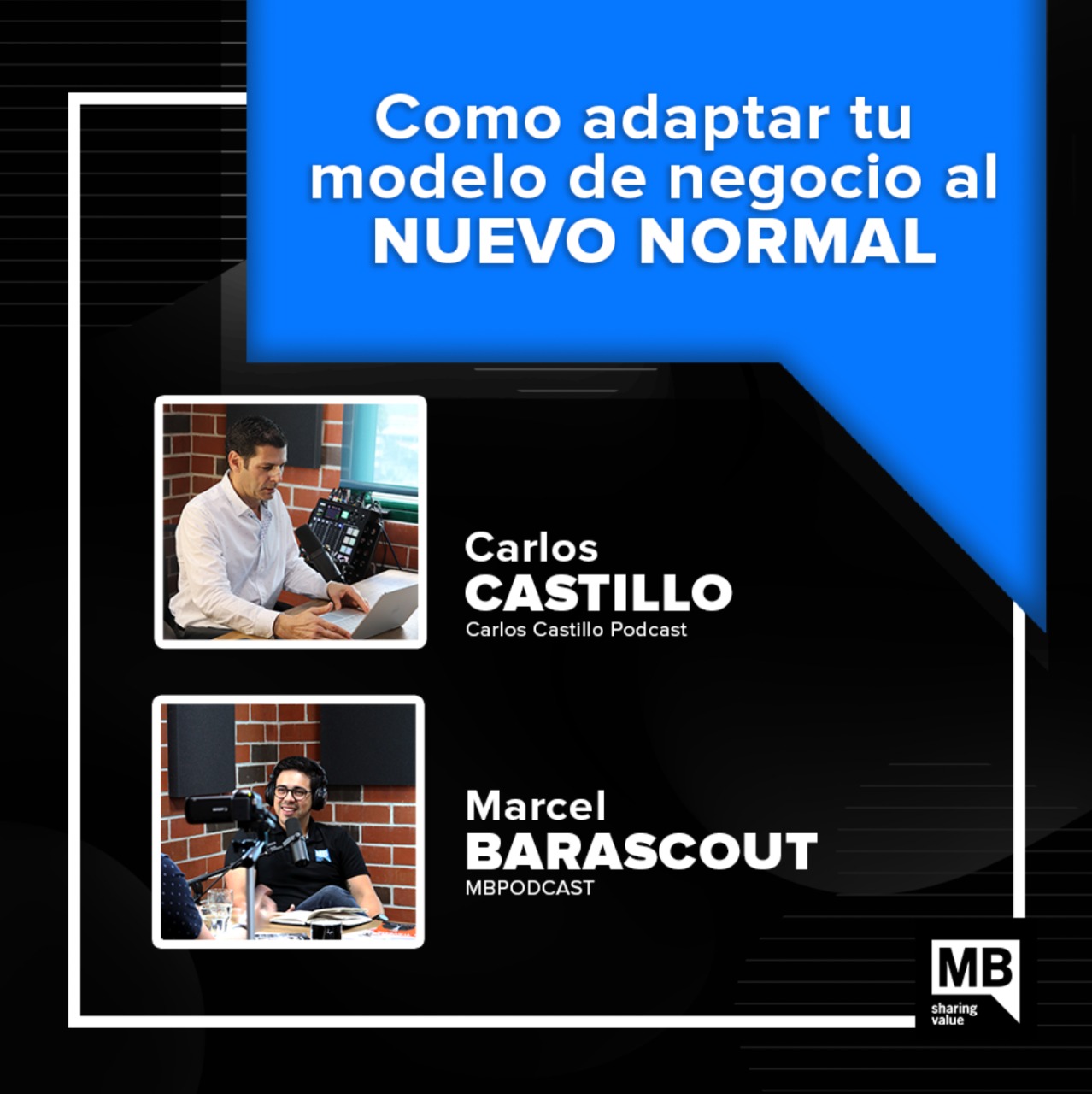 Episodio #97 - Adaptar tu modelo de negocio al cambio con Carlos Castillo - MBPodcast episode artwork