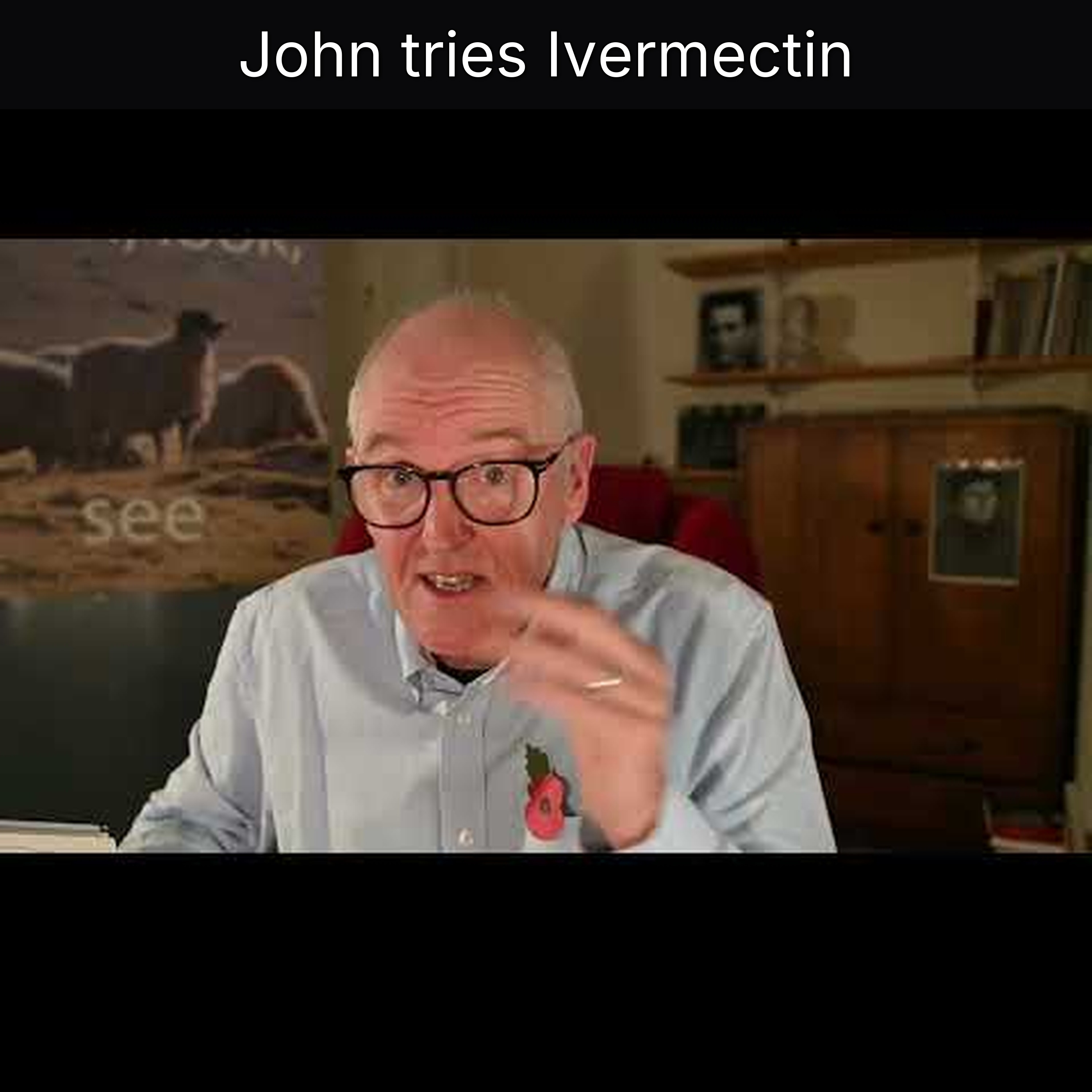 John tries Ivermectin