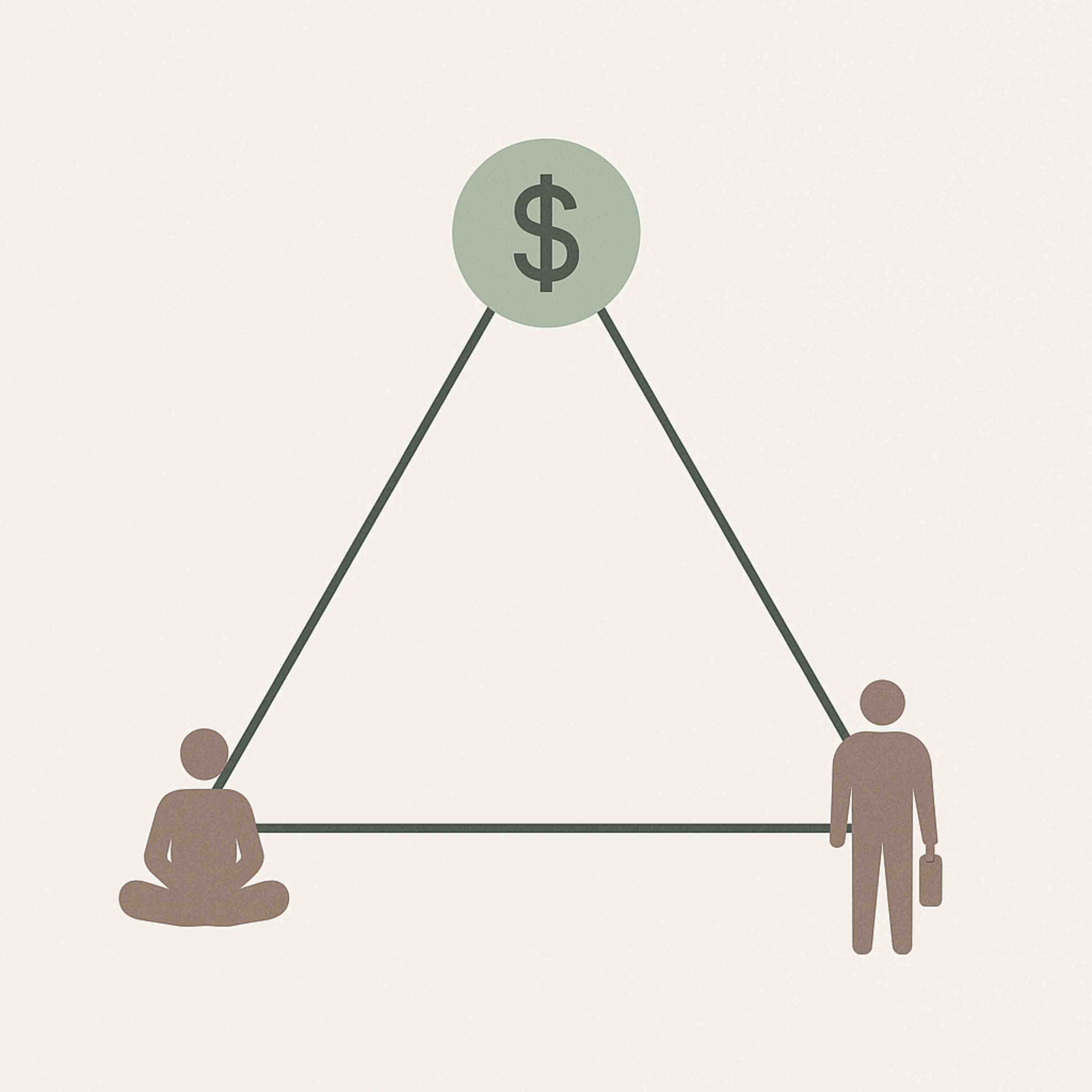 Life Is a Triangle. Master Its 3 Points to Live a Kick-A** Existence by Charlie Brown of Simple and Straightforward