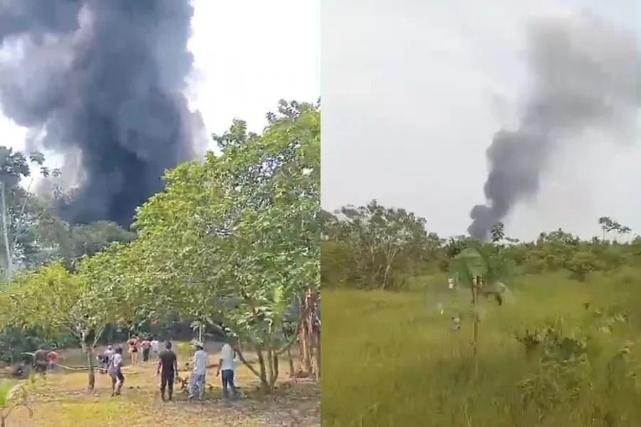 Avião militar com mais de 100 soldados cai na Colômbia