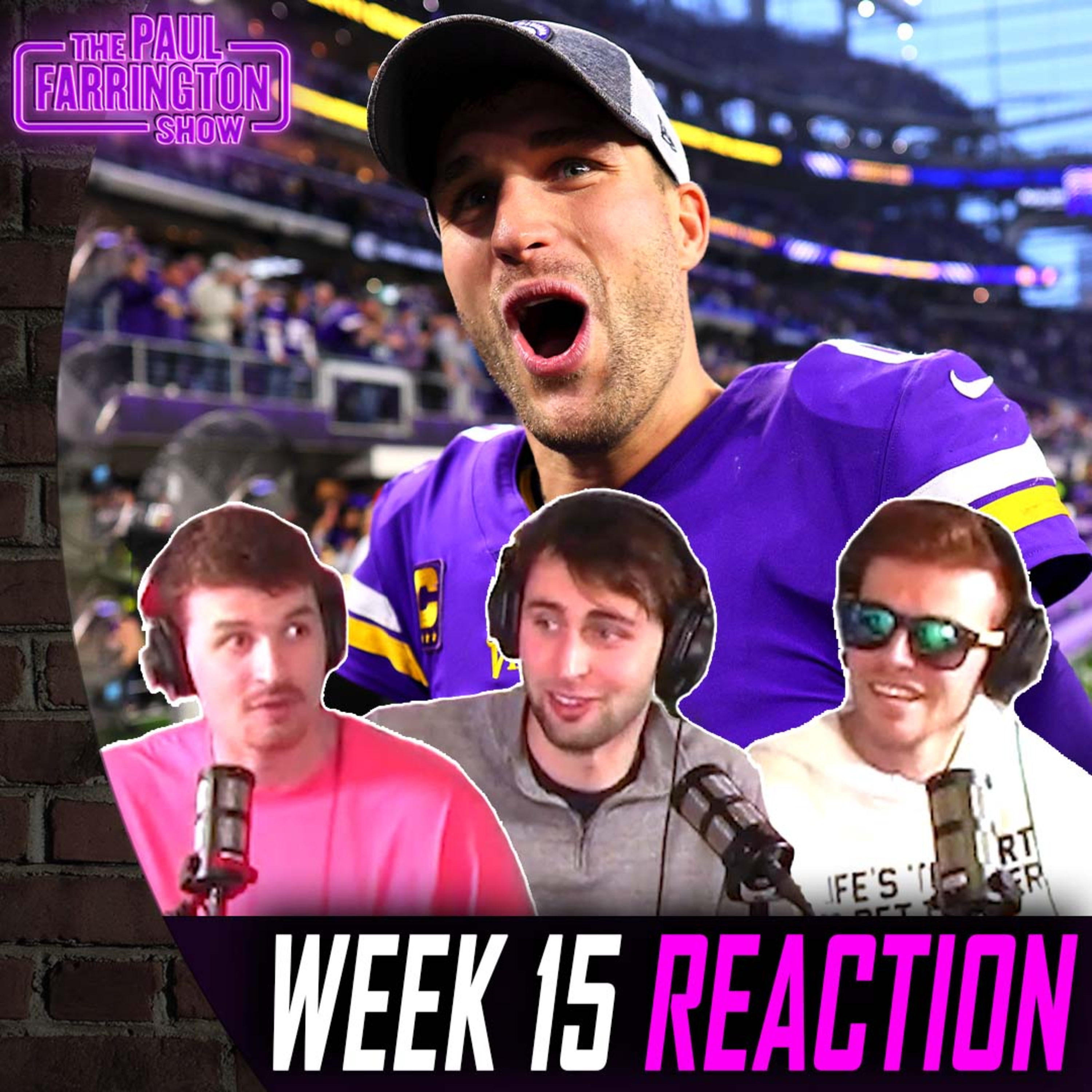 Vikings historic comeback, Jalen Hurts injured, Jets/Giants playoff push, Bengals or Chiefs? | The Paul Farrington Show episode artwork