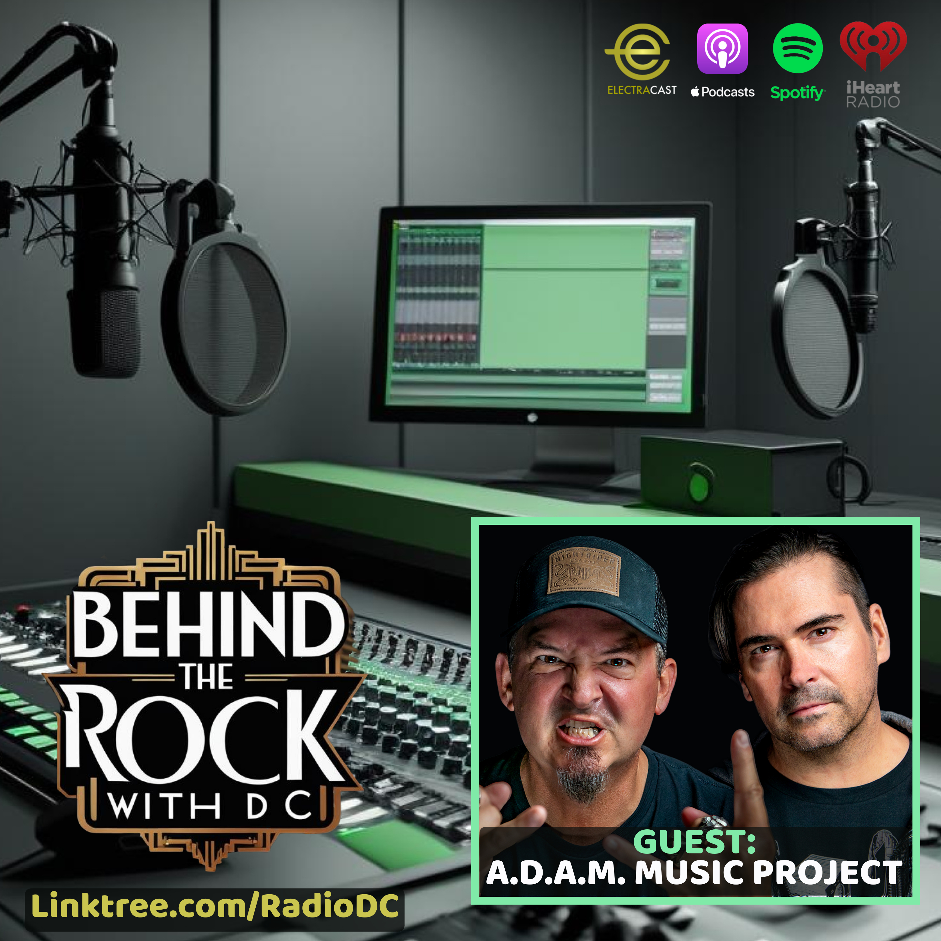 533: Adam & Dameon from The A.D.A.M. Music Project episode artwork