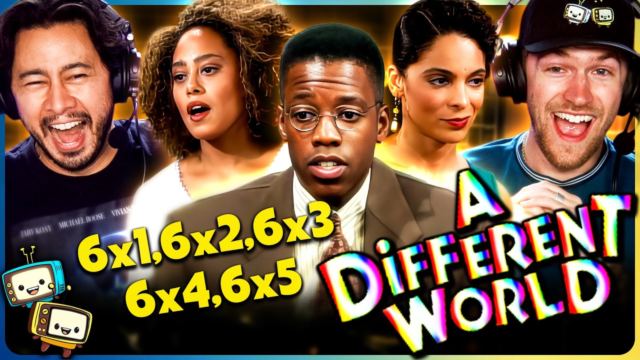 A DIFFERENT WORLD Season 6 Episodes 1-5 Reaction! | Jasmine Guy, Kadeem Hardison, w/ Jaby Koay episode artwork