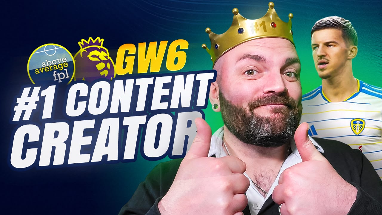 Number One Ranked FPL Content Creator