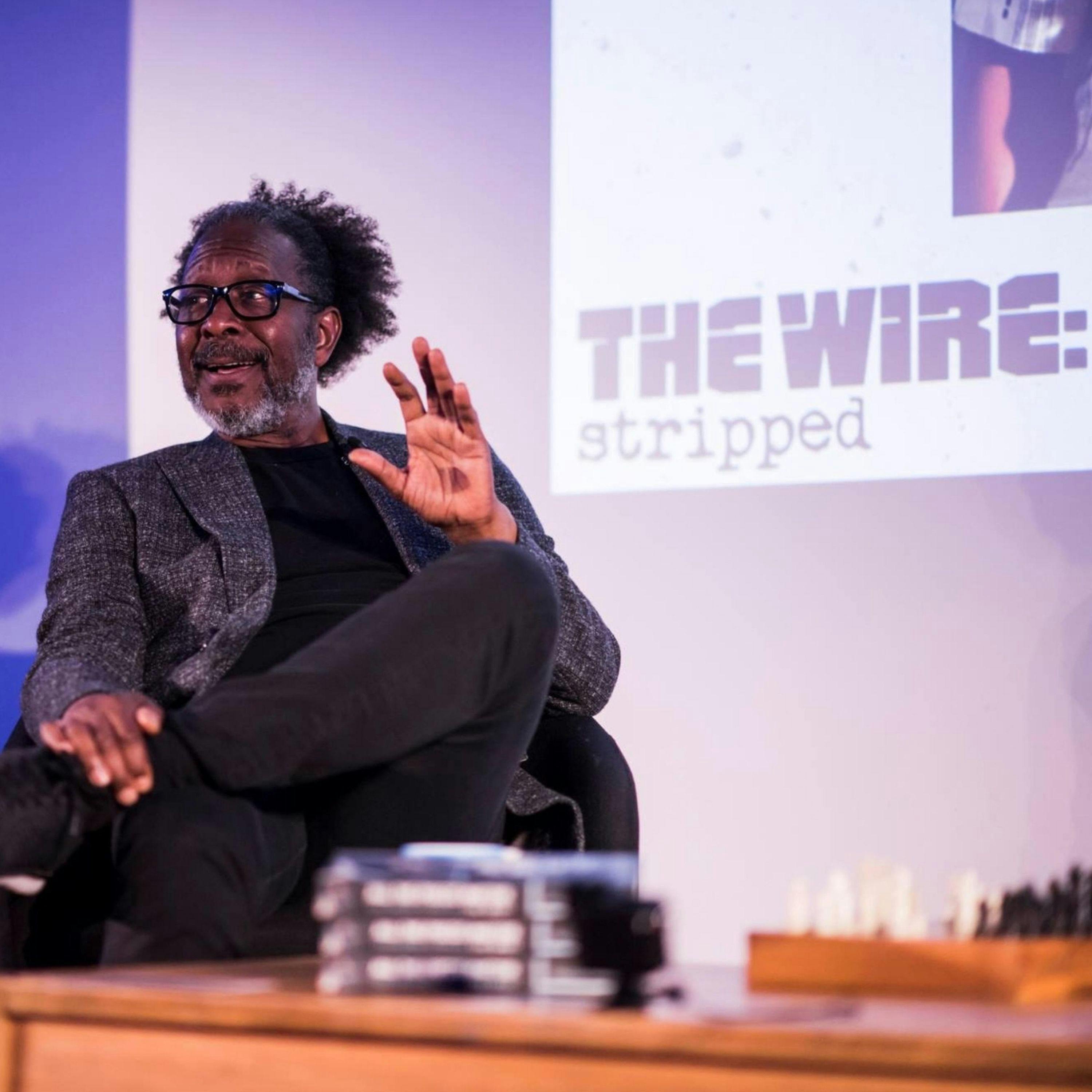 Clarke Peters Live Q&A Show recorded at London Podcast Festival 2018