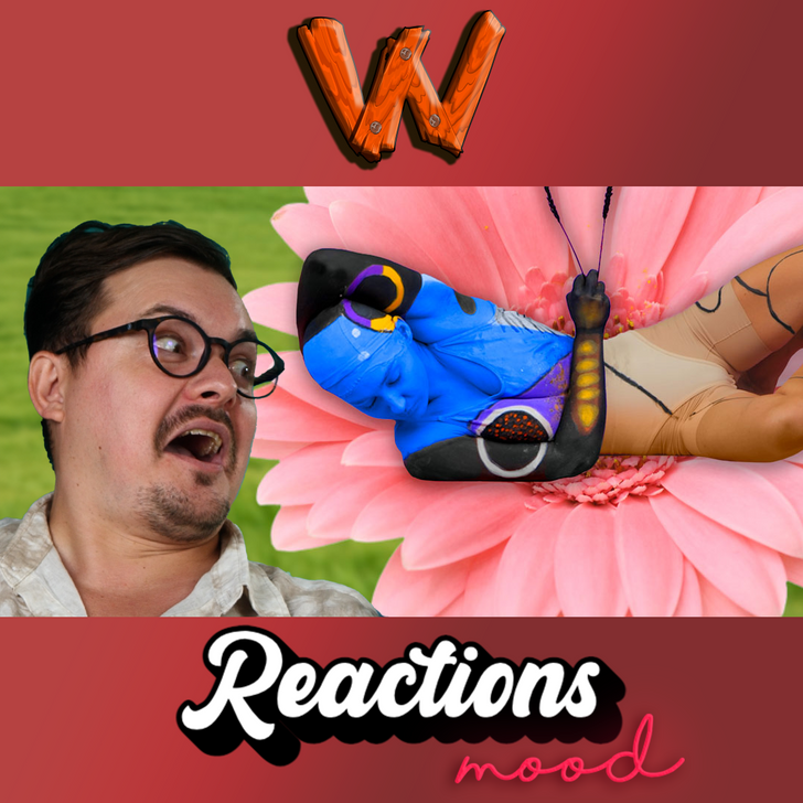 Unbelievable Body Paint Transformation! The Butterfly Effect - Reaction episode artwork