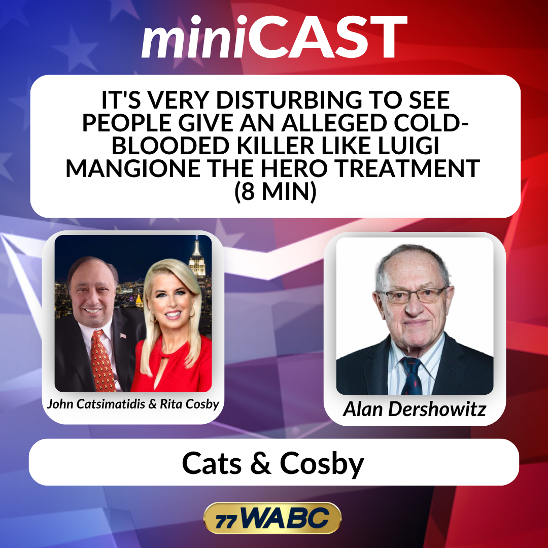 Alan Dershowitz: It's Very Disturbing to See People Give an Alleged Cold-Blooded Killer Like Luigi Mangione the Hero Treatment (8 min)