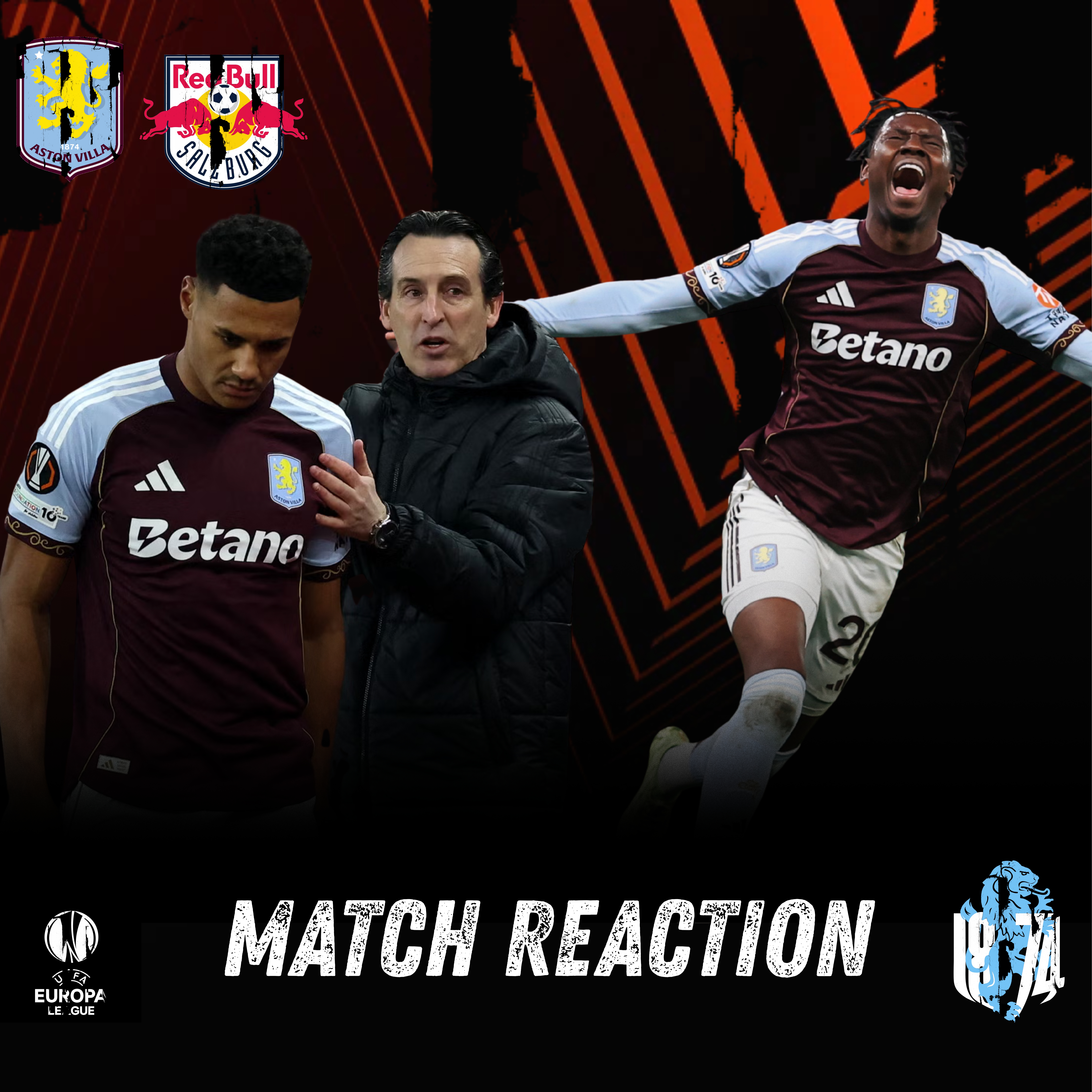 Aston Villa 3–2 RB Salzburg | Red Bulldozed! Villa Comeback Stuns Salzburg.🚮