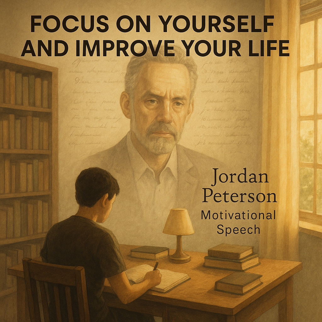 FOCUS ON YOURSELF AND IMPROVE YOUR LIFE – Powerful Advice from Jordan Peterson