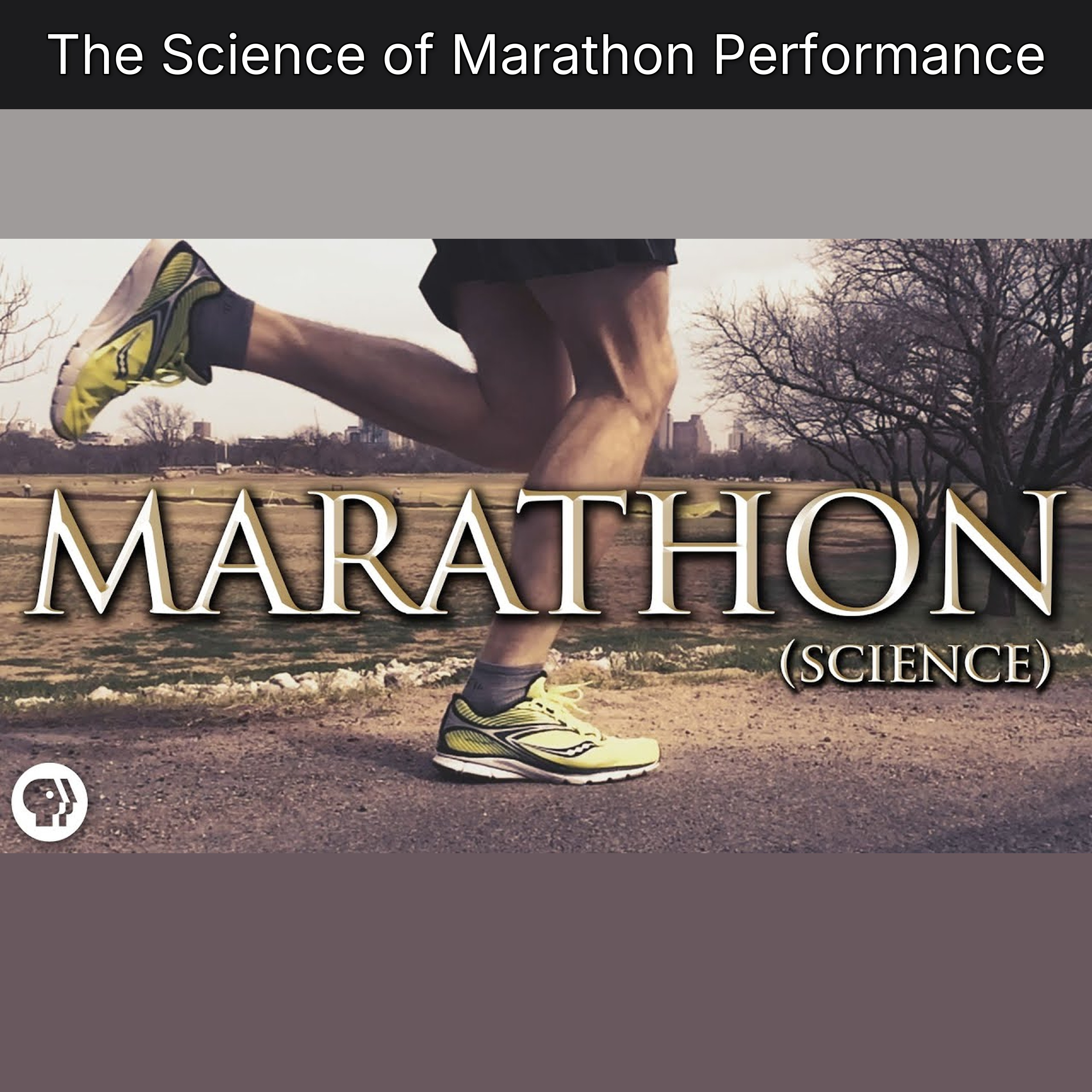 The Science of Marathon Performance episode artwork